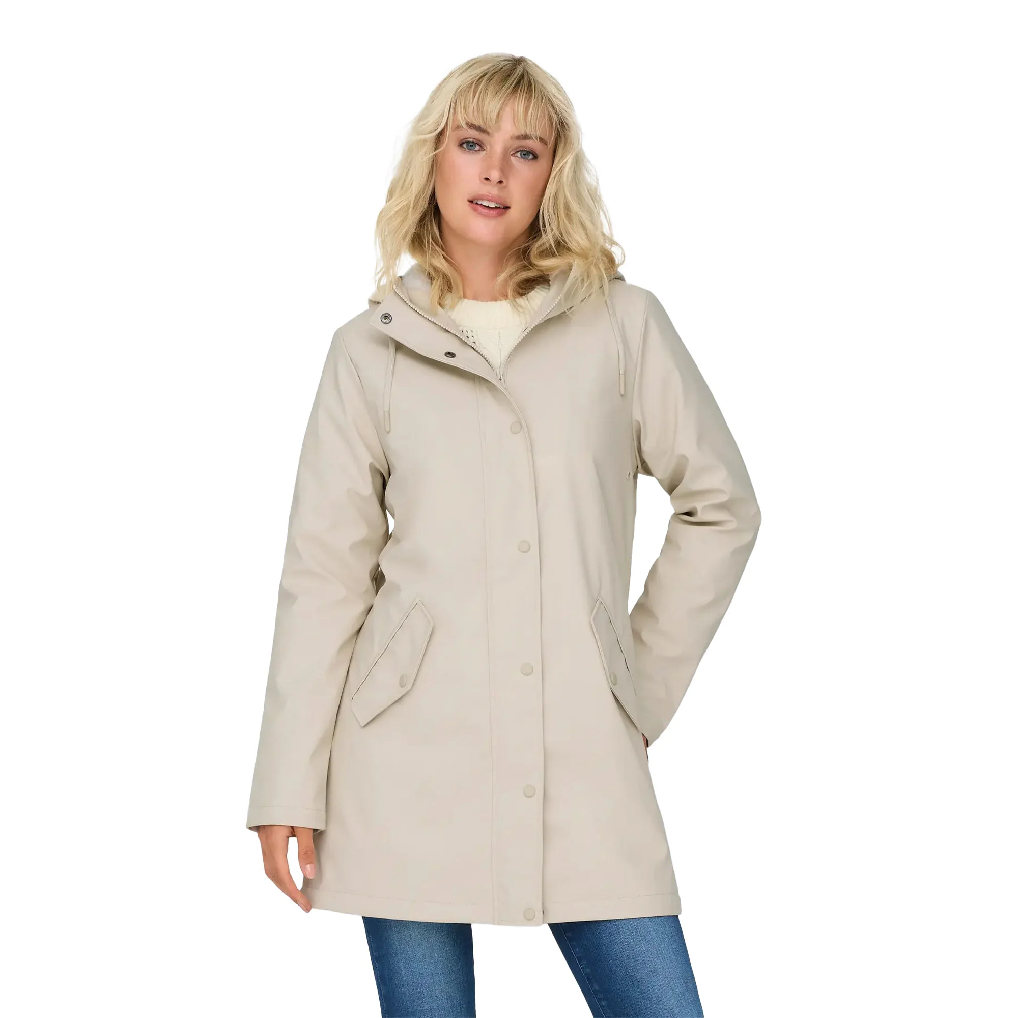Only Sally Raincoat Oatmeal