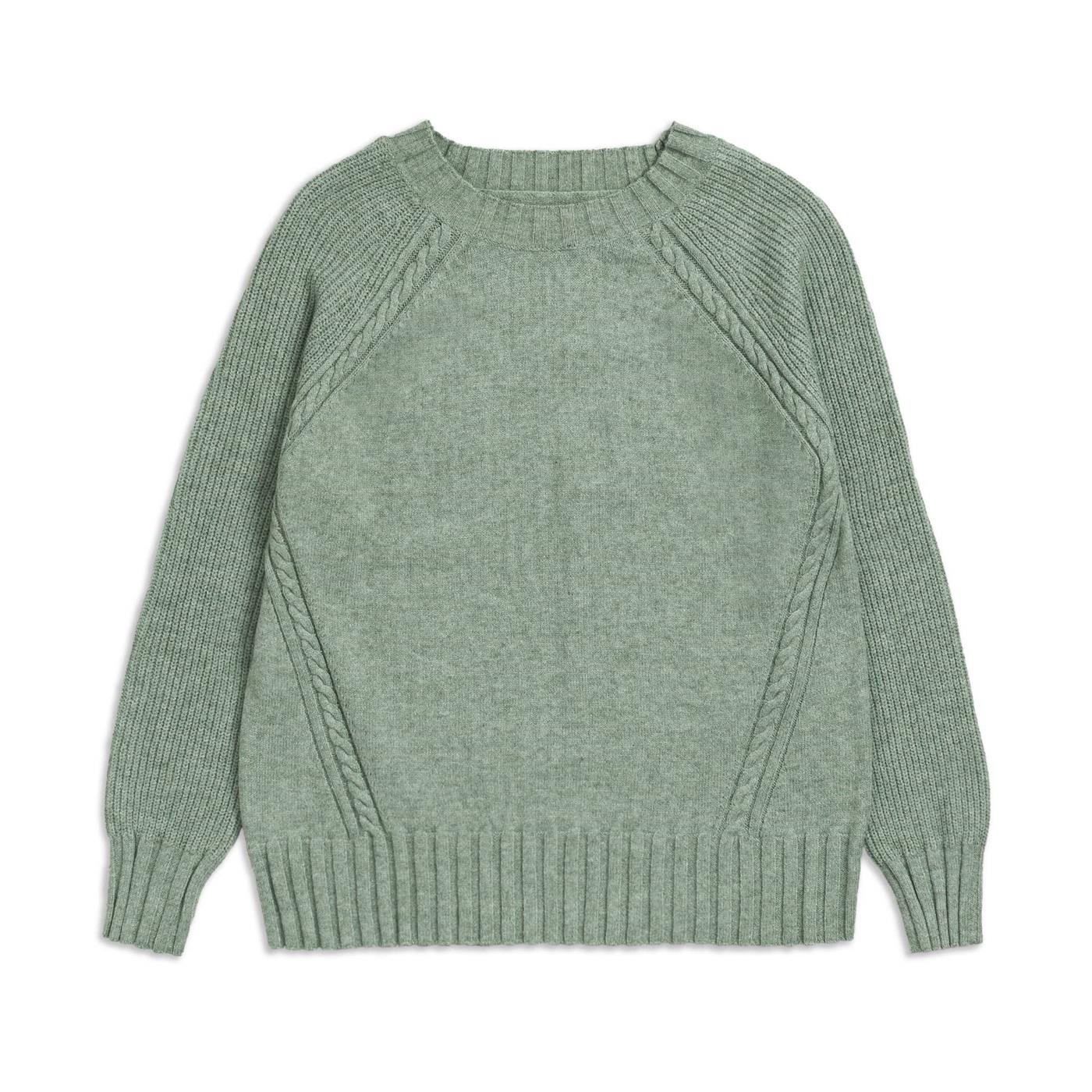 Only Sandy L/S Pullover CC Knit Hedge Green
