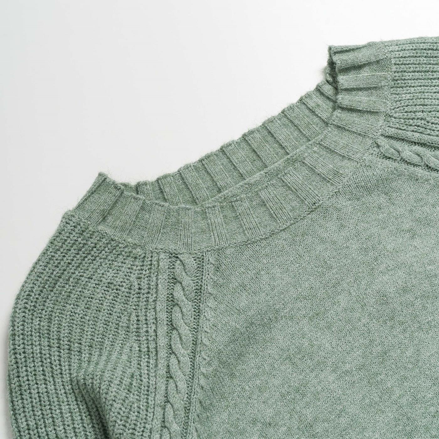 Only Sandy L/S Pullover CC Knit Hedge Green - Image 2