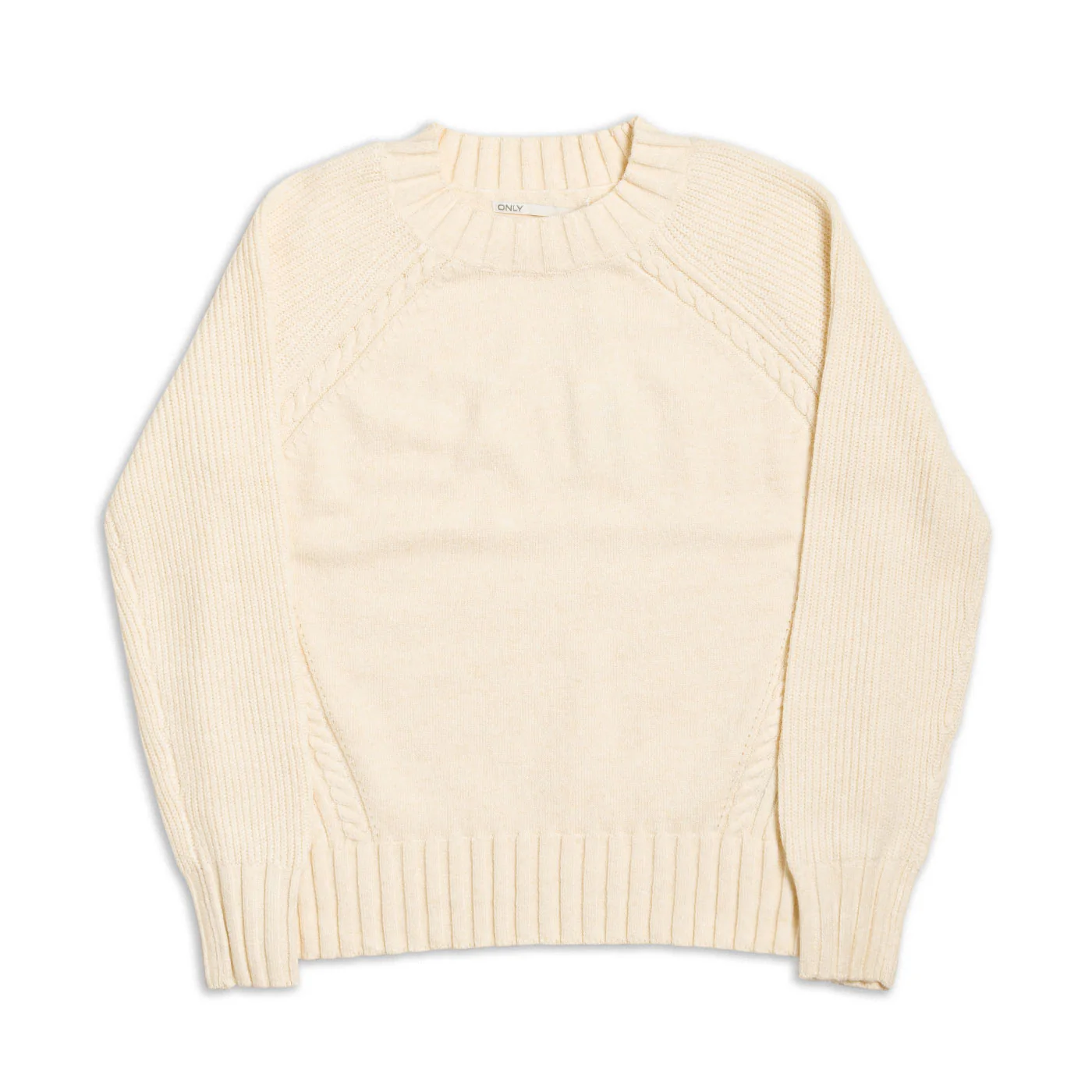 Only Sandy L/S Pullover CC Knit Whitecap Grey