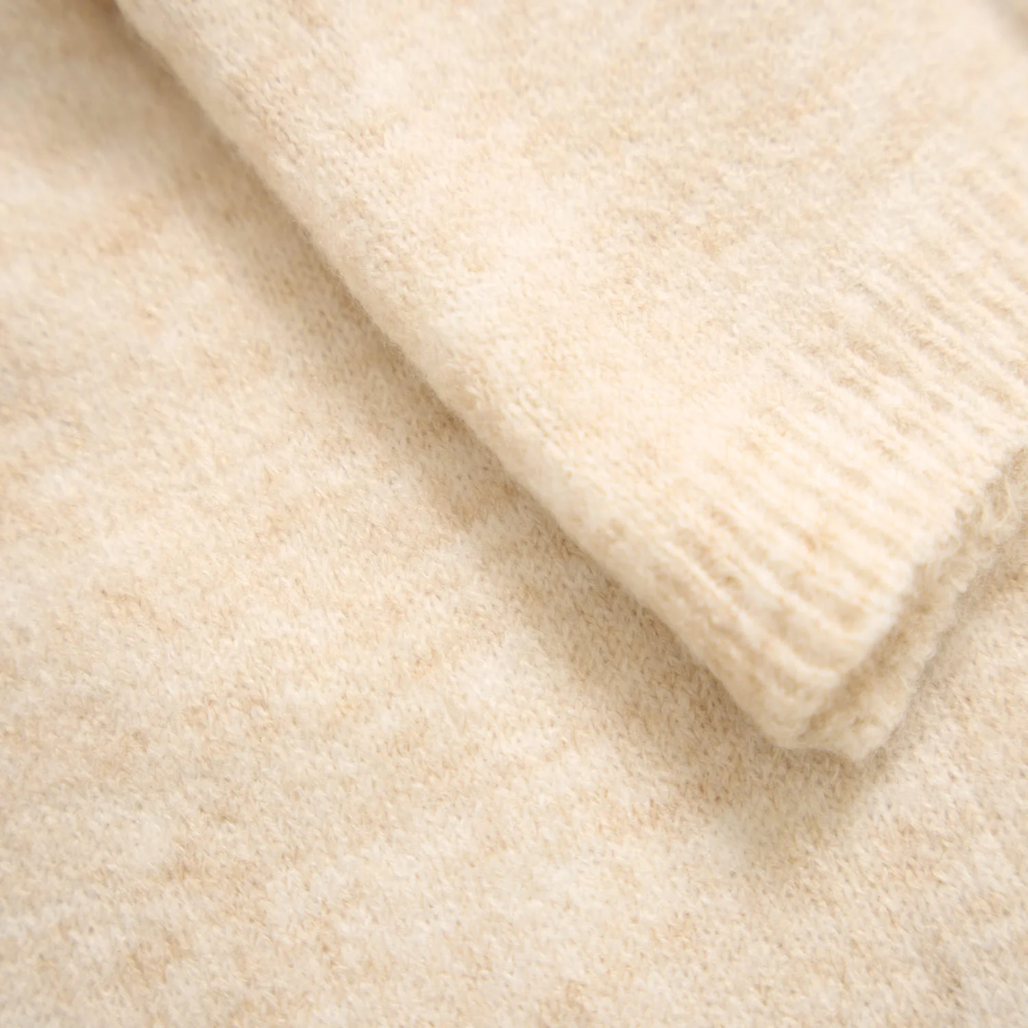 Only Talio LS Short O-Neck BF Knit Whitecap Gray - Image 3