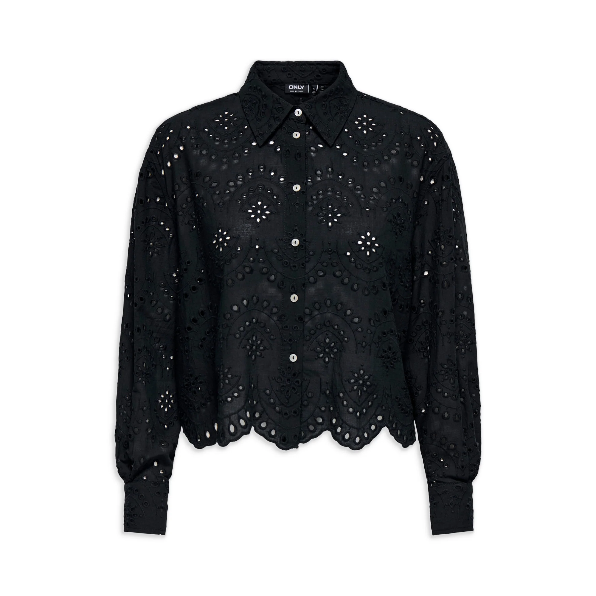 Only Valais L/S Shirt Black - Image 3