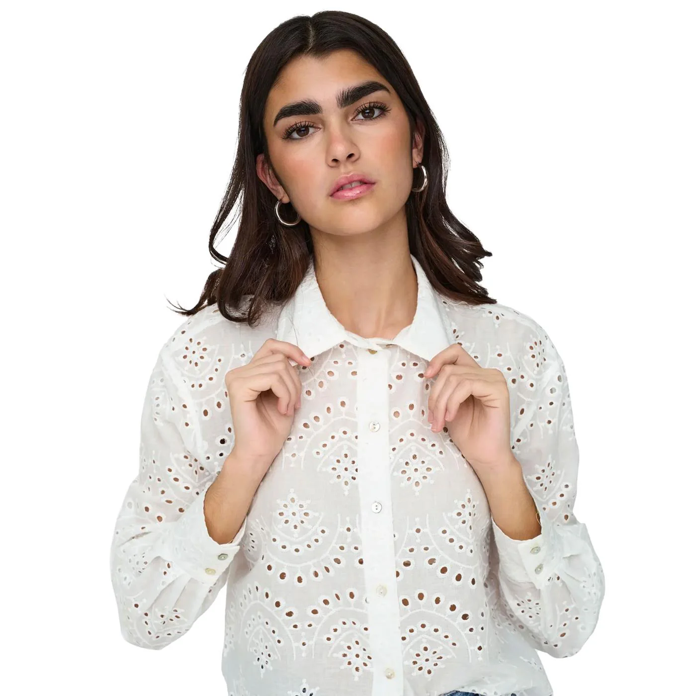 Only Valais L/S Shirt Cloud Dancer - Image 3