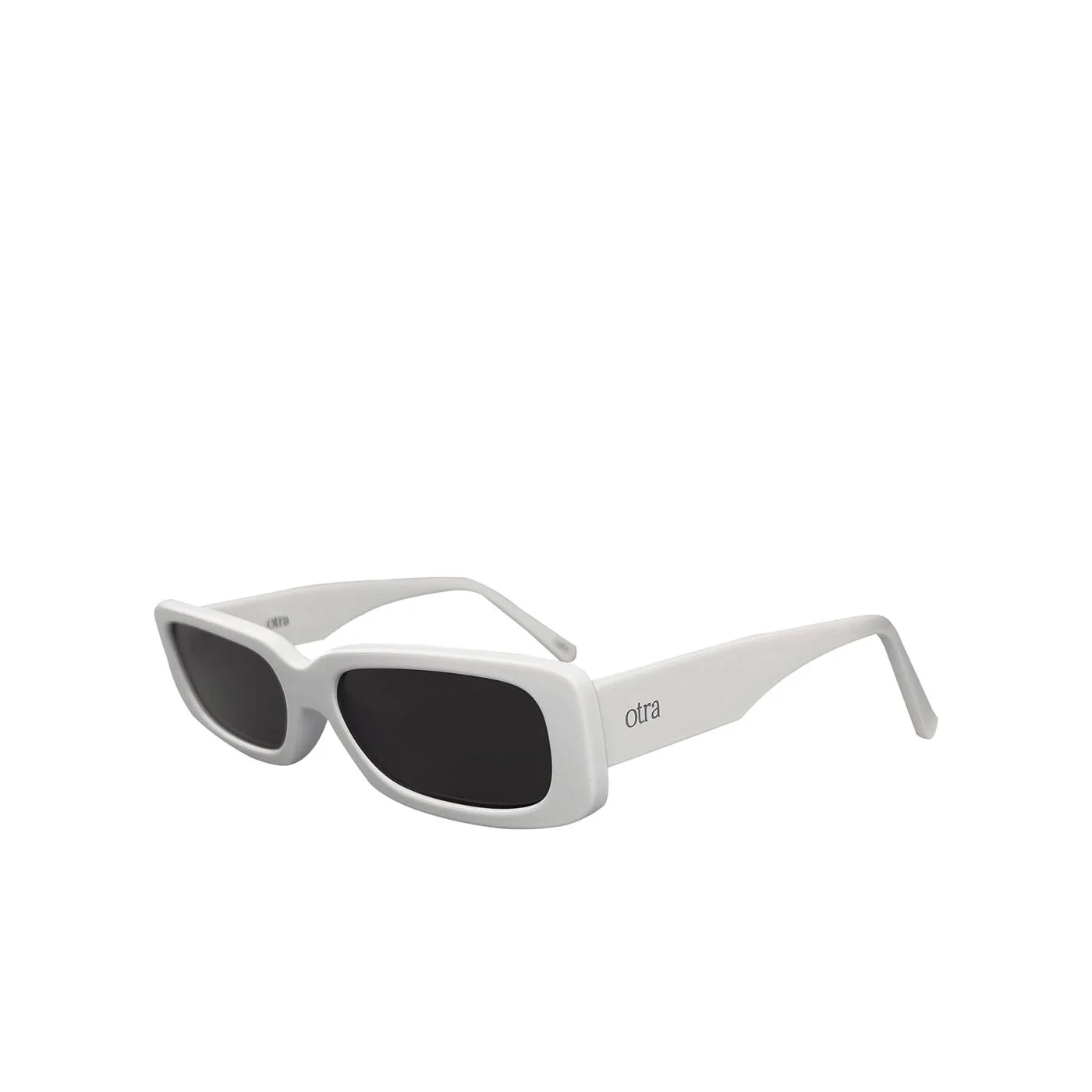 Otra Sunny Sunglasses White/Smoke - Image 2