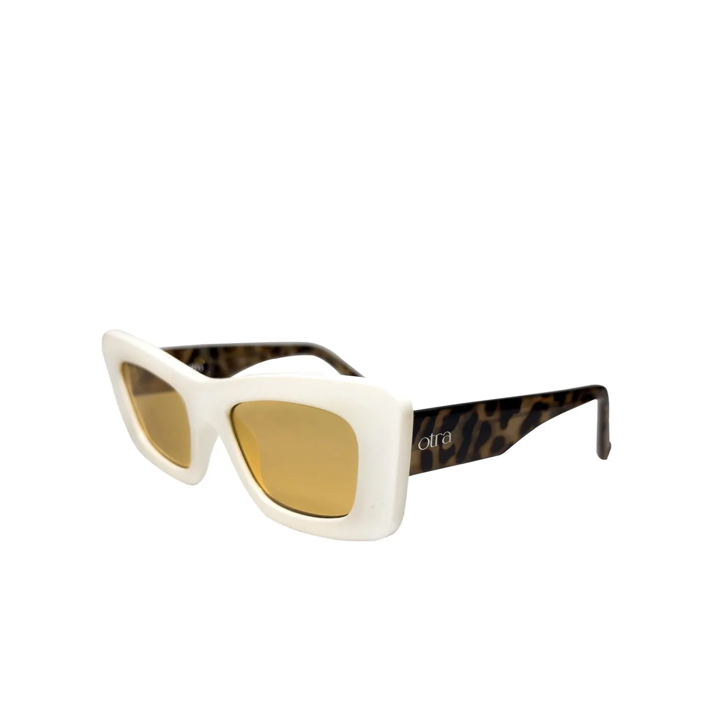 Otra Zoe Sunglasses Cream/Light Brown - Image 2