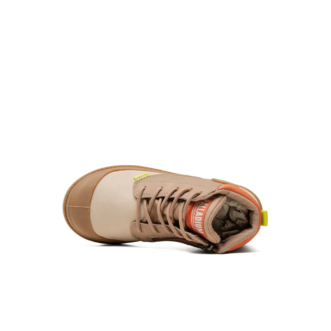 Palladium Pampa Hi Cuff WP OZ Beige Tan/Nude Brown - Image 5