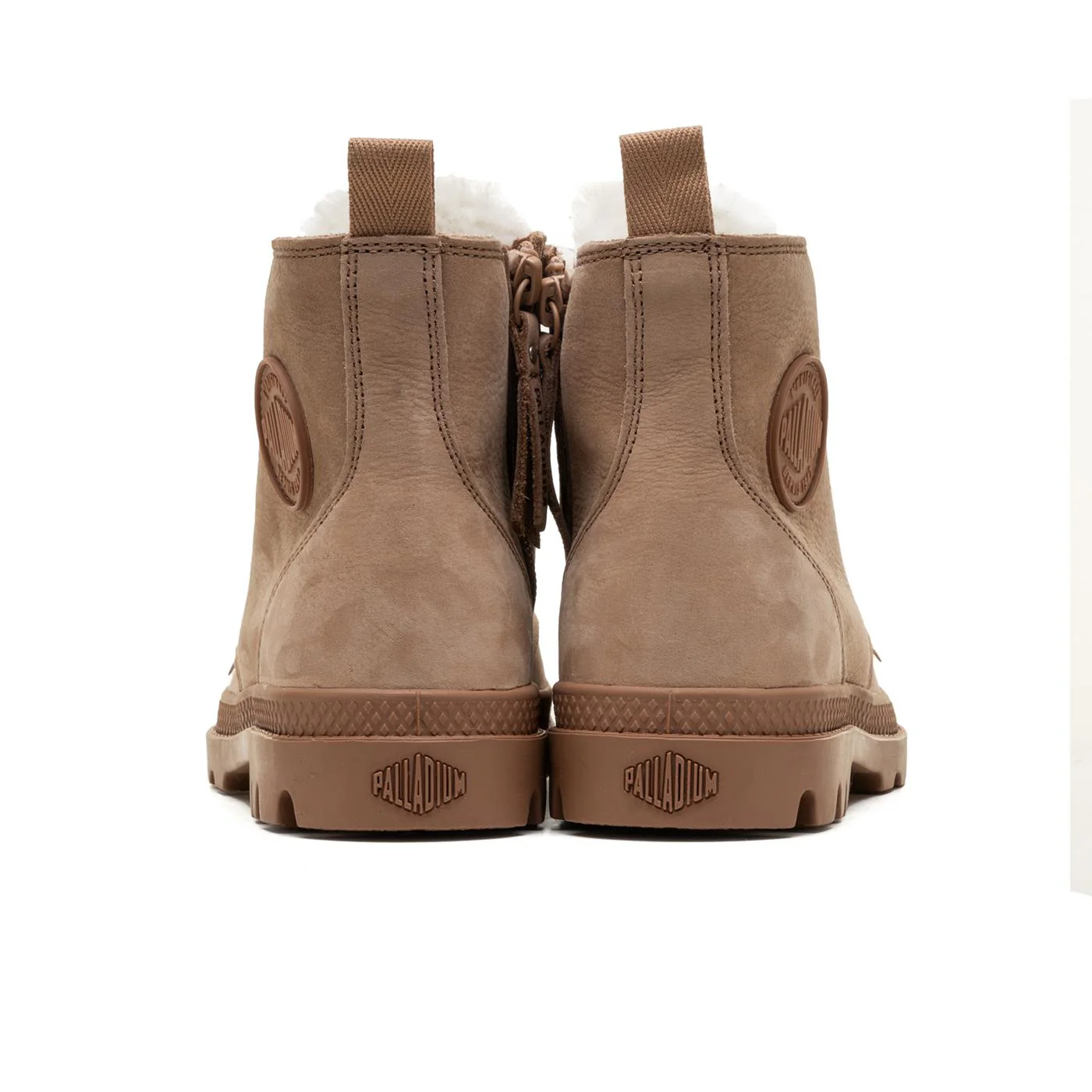 Palladium Pampa Hi Zip Wool Nude Brown - Image 4