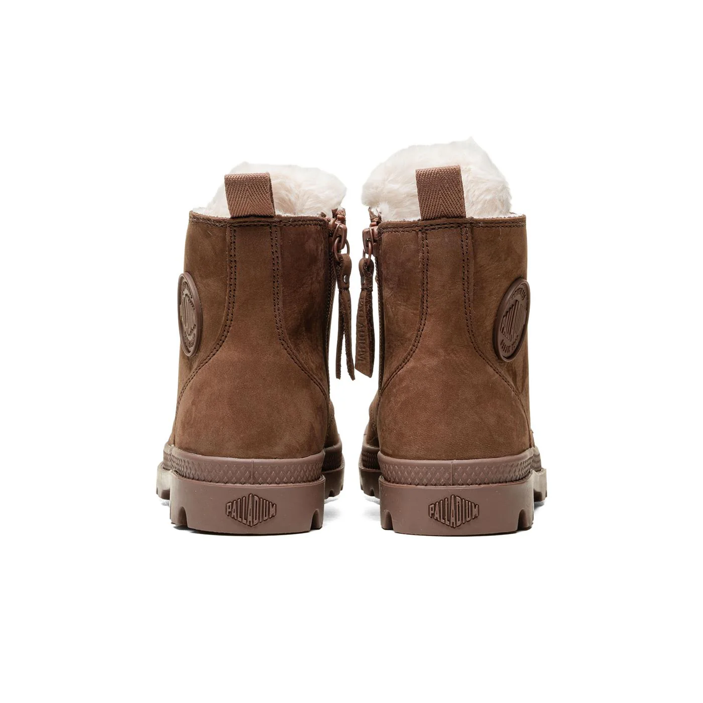 Palladium Pampa Hi Zip Wool Pine Bark - Image 4