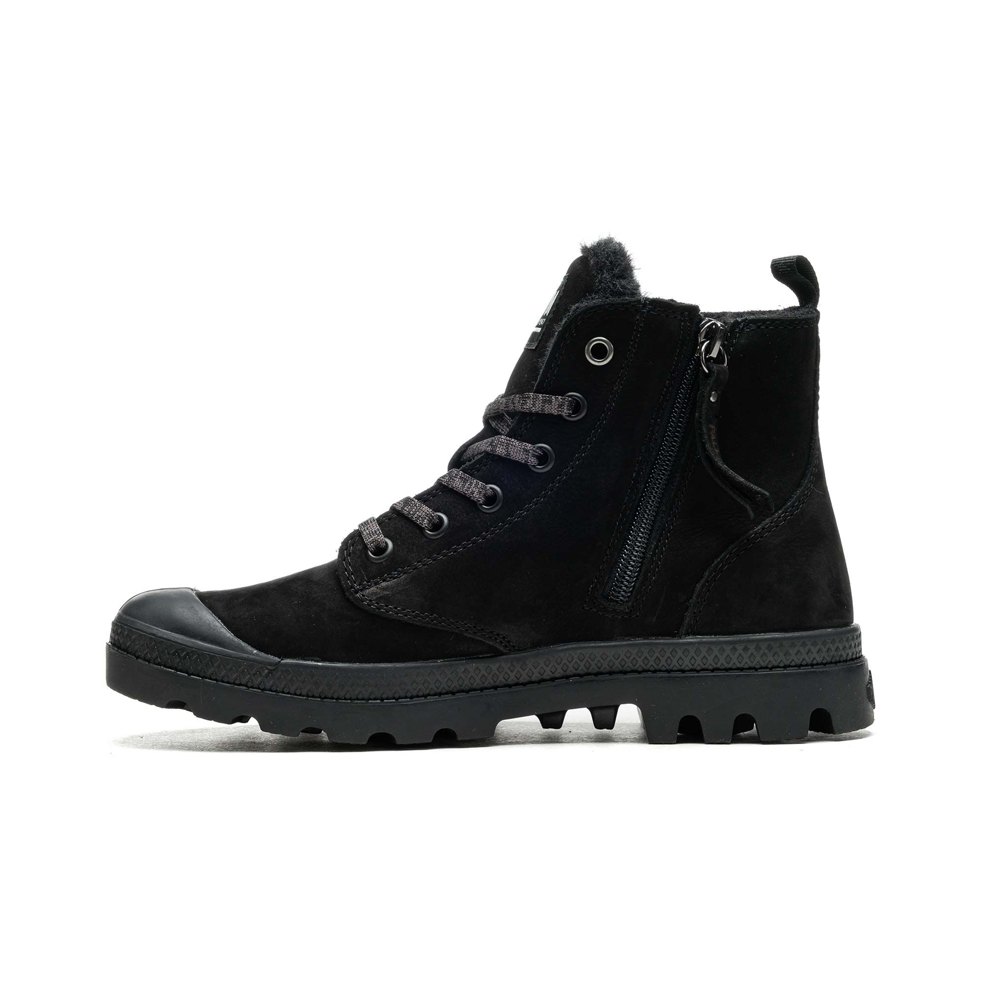 Palladium Pampa Hi Zip Wool W Black/Black - Image 2