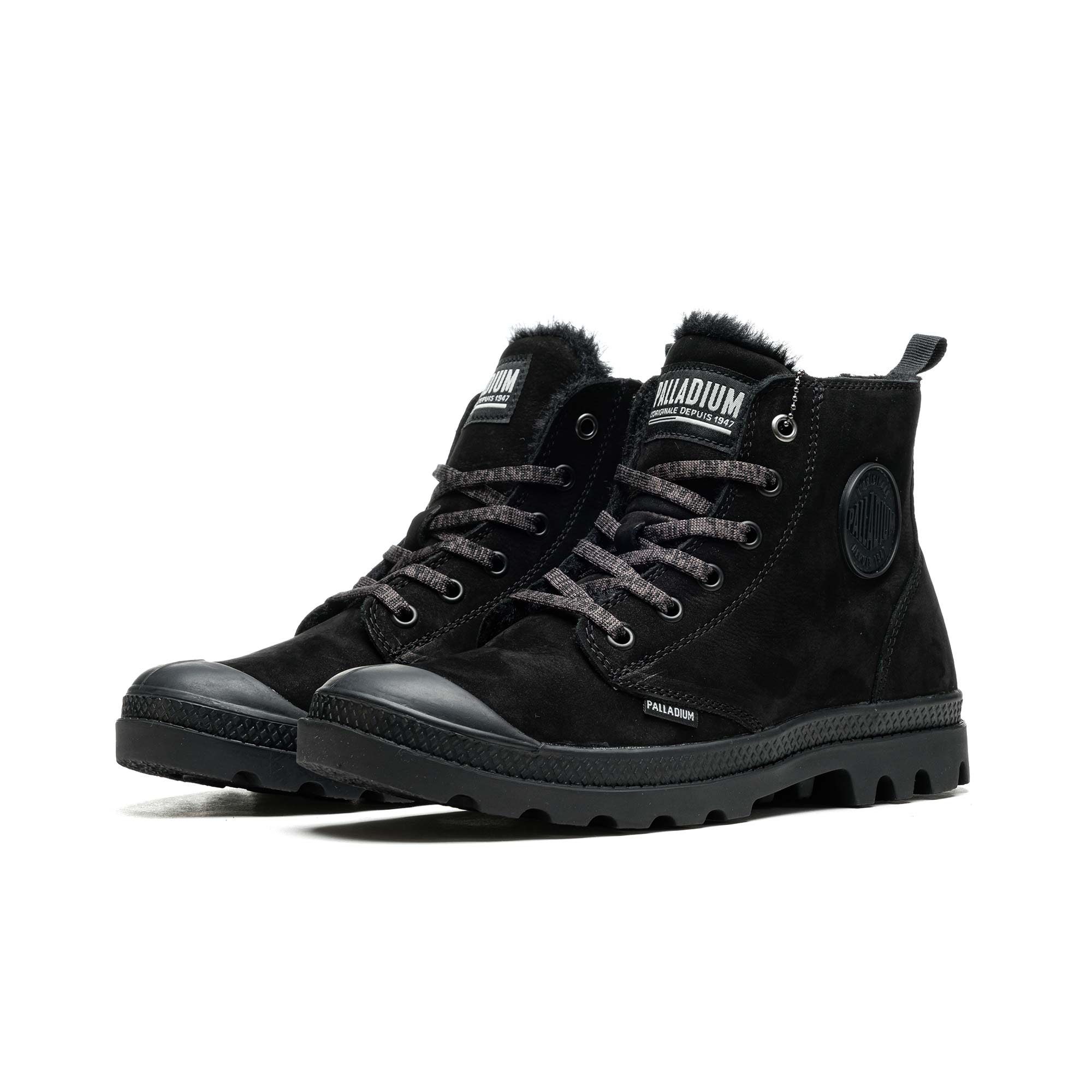 Palladium Pampa Hi Zip Wool W Black/Black - Image 3