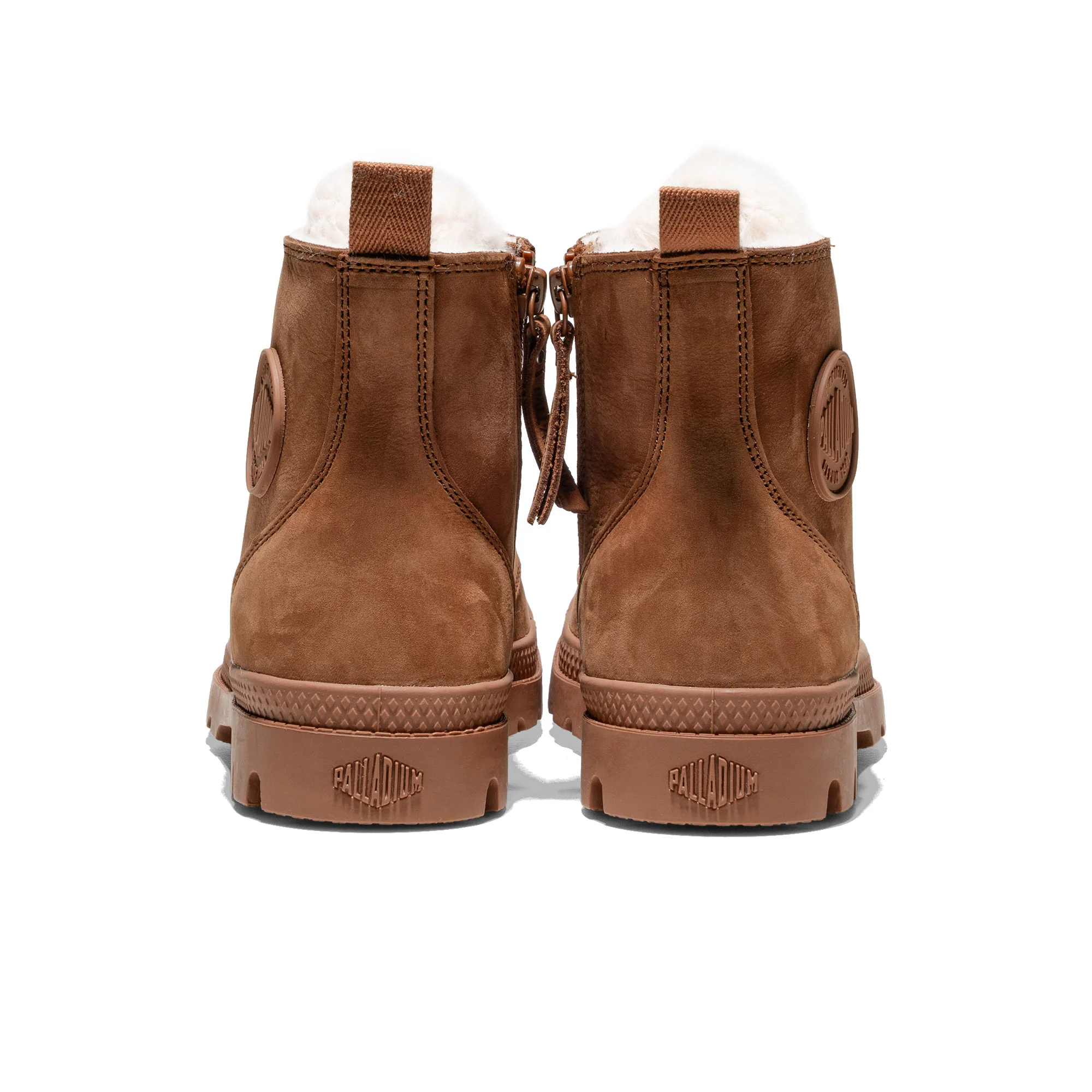 Palladium Pampa Hi Zip Wool W Raw Brown - Image 4