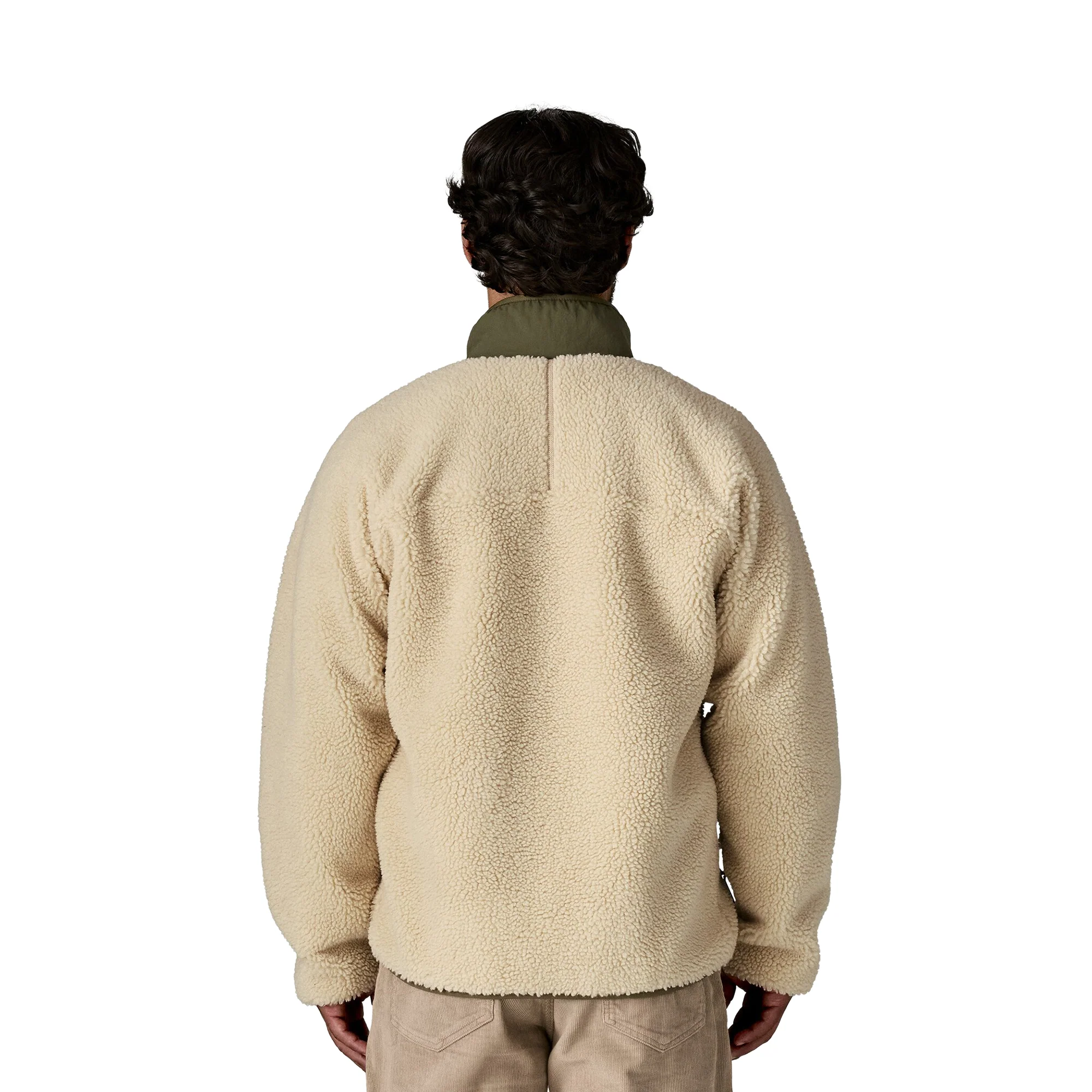 Patagonia Classic Retro-X Jacket Dark Natural/Basin Green - Image 5
