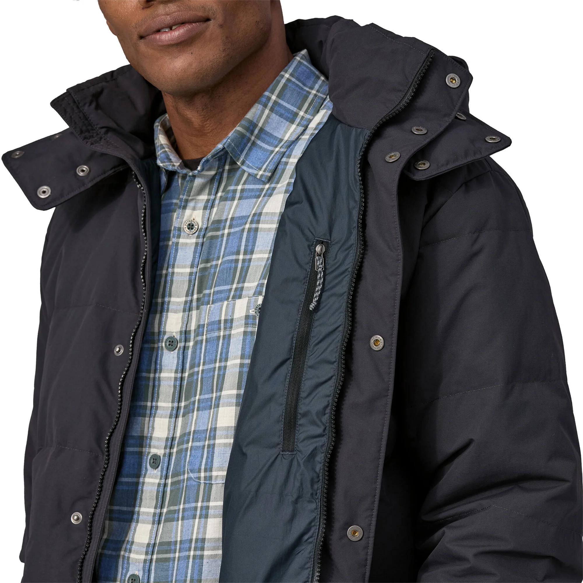 Patagonia Downdrift Jacket Ink Black - Image 3