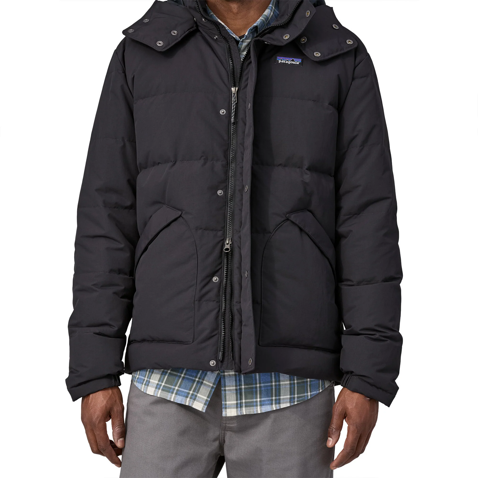 Patagonia Downdrift Jacket Ink Black - Image 4