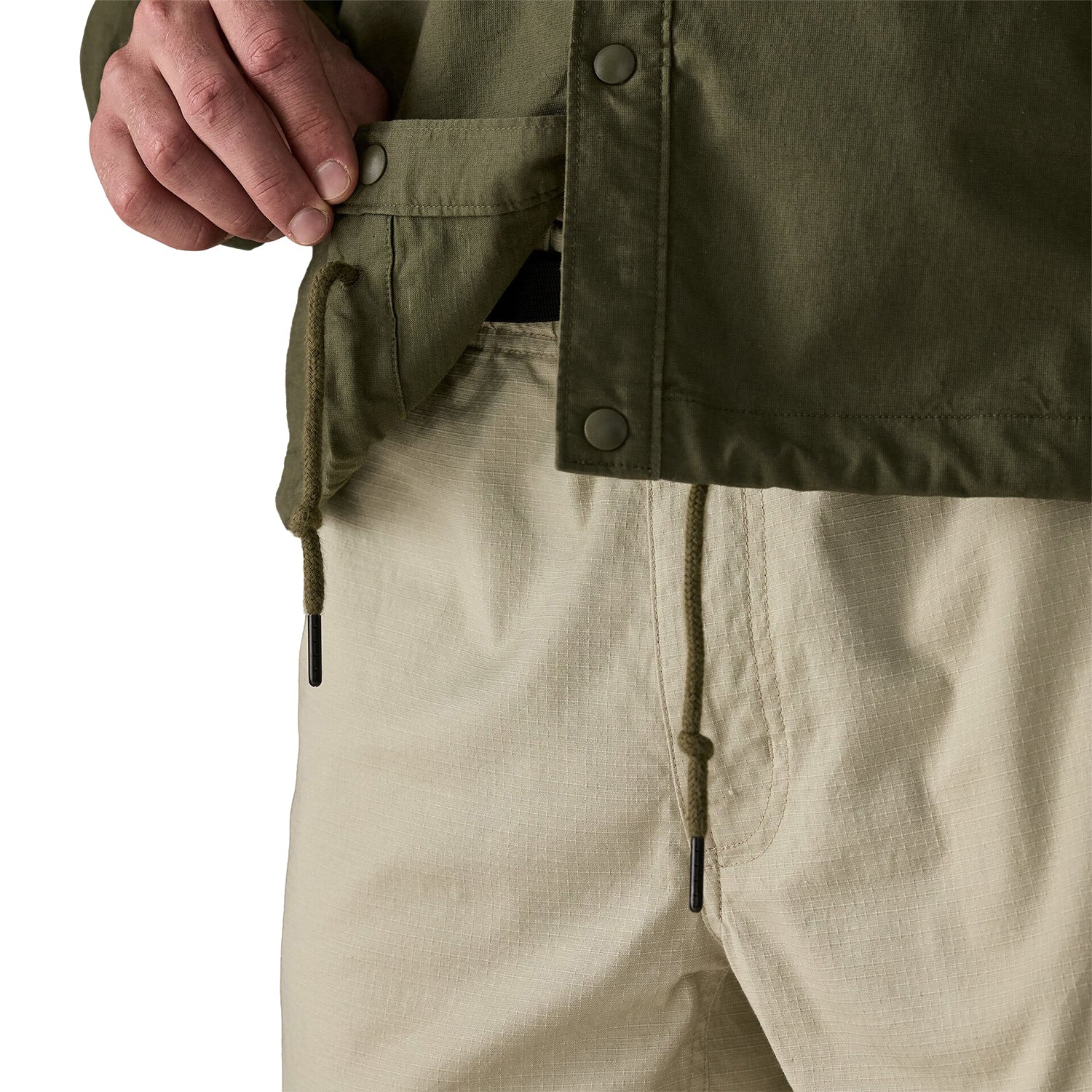 Patagonia LW All-Wear Unlined Jacket Basin Green - Image 3