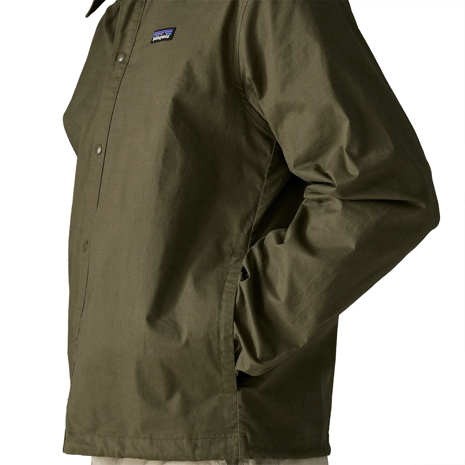 Patagonia LW All-Wear Unlined Jacket Basin Green - Image 5