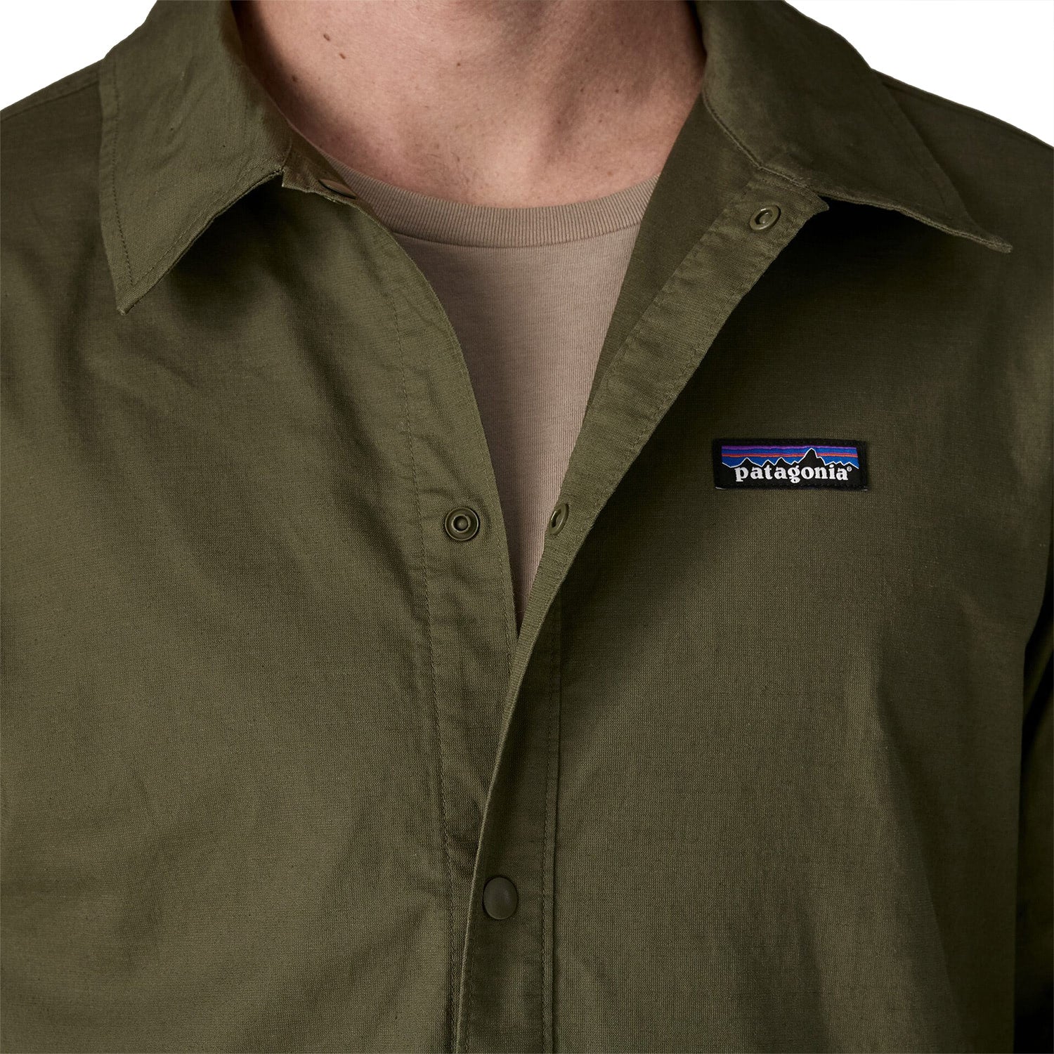 Patagonia LW All-Wear Unlined Jacket Basin Green - Image 7