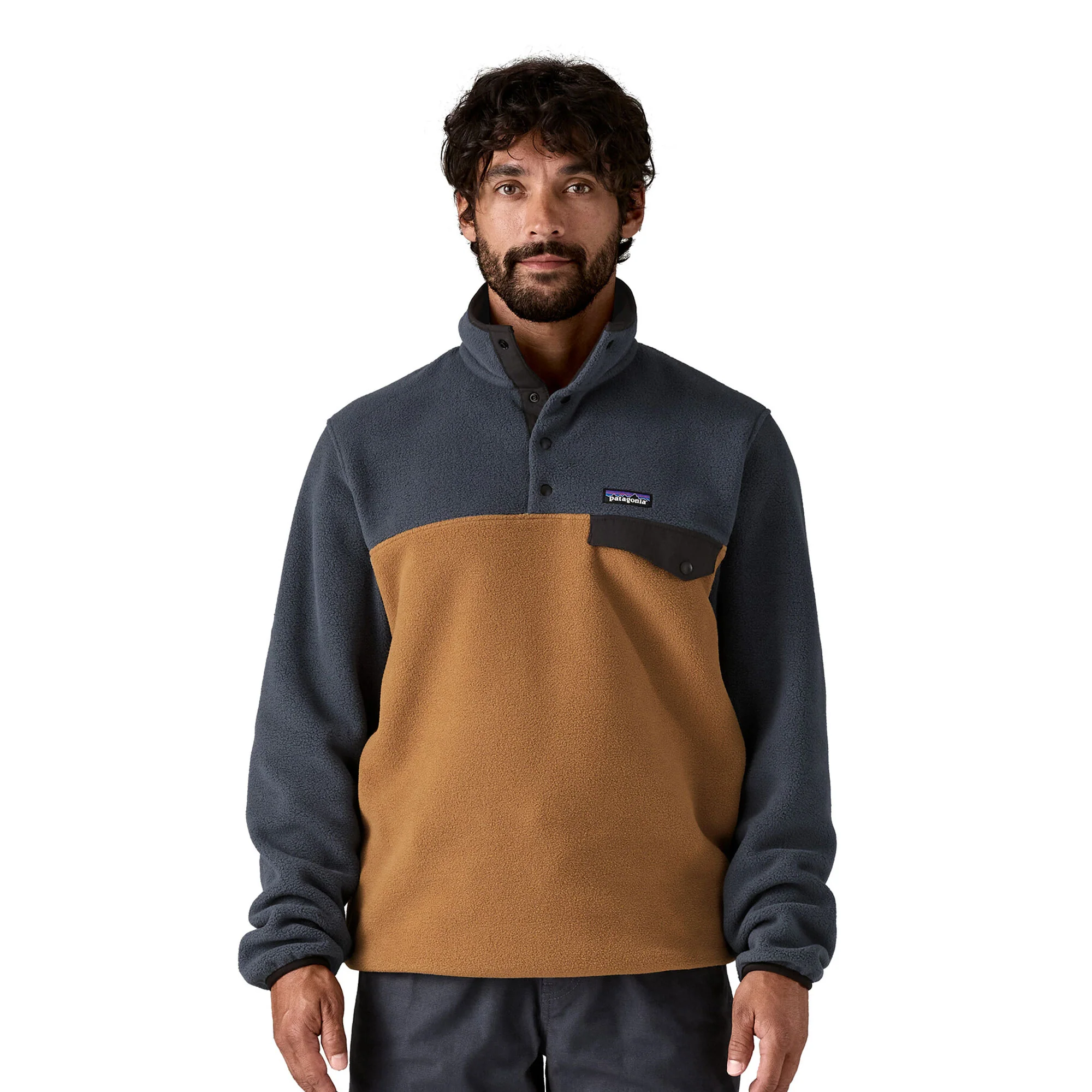 Patagonia LW Synch Snap-T P/O Deer Brown