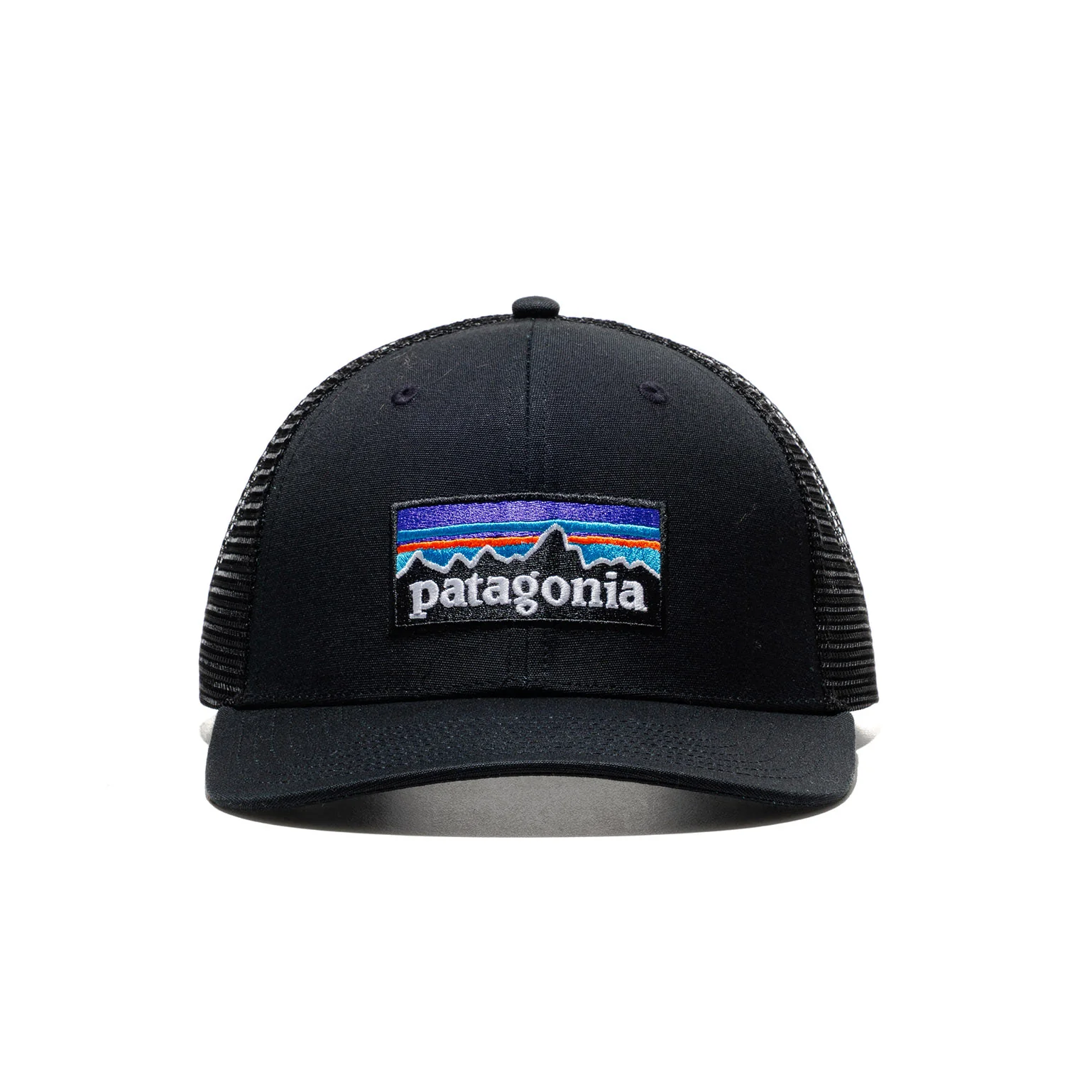 Patagonia P-6 Logo Trucker Hat Black