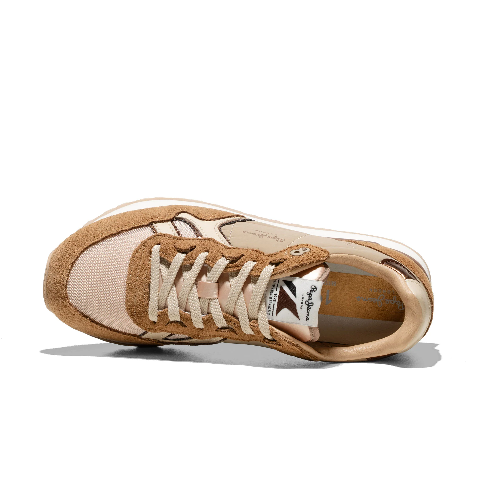 Pepe Jeans Brit Mirror W Sand Beige - Image 5