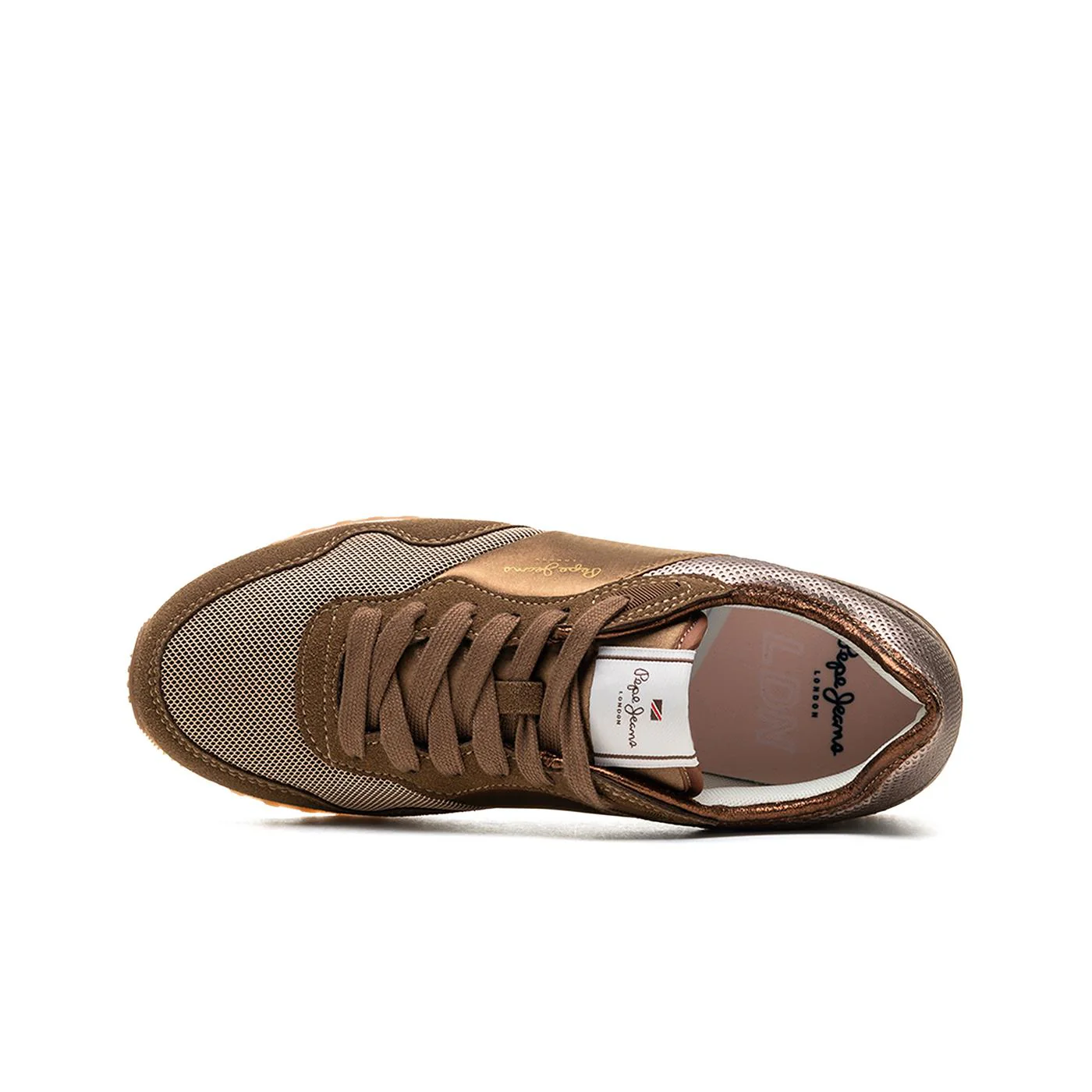 Pepe Jeans London W Sequins Concrete Beige - Image 5
