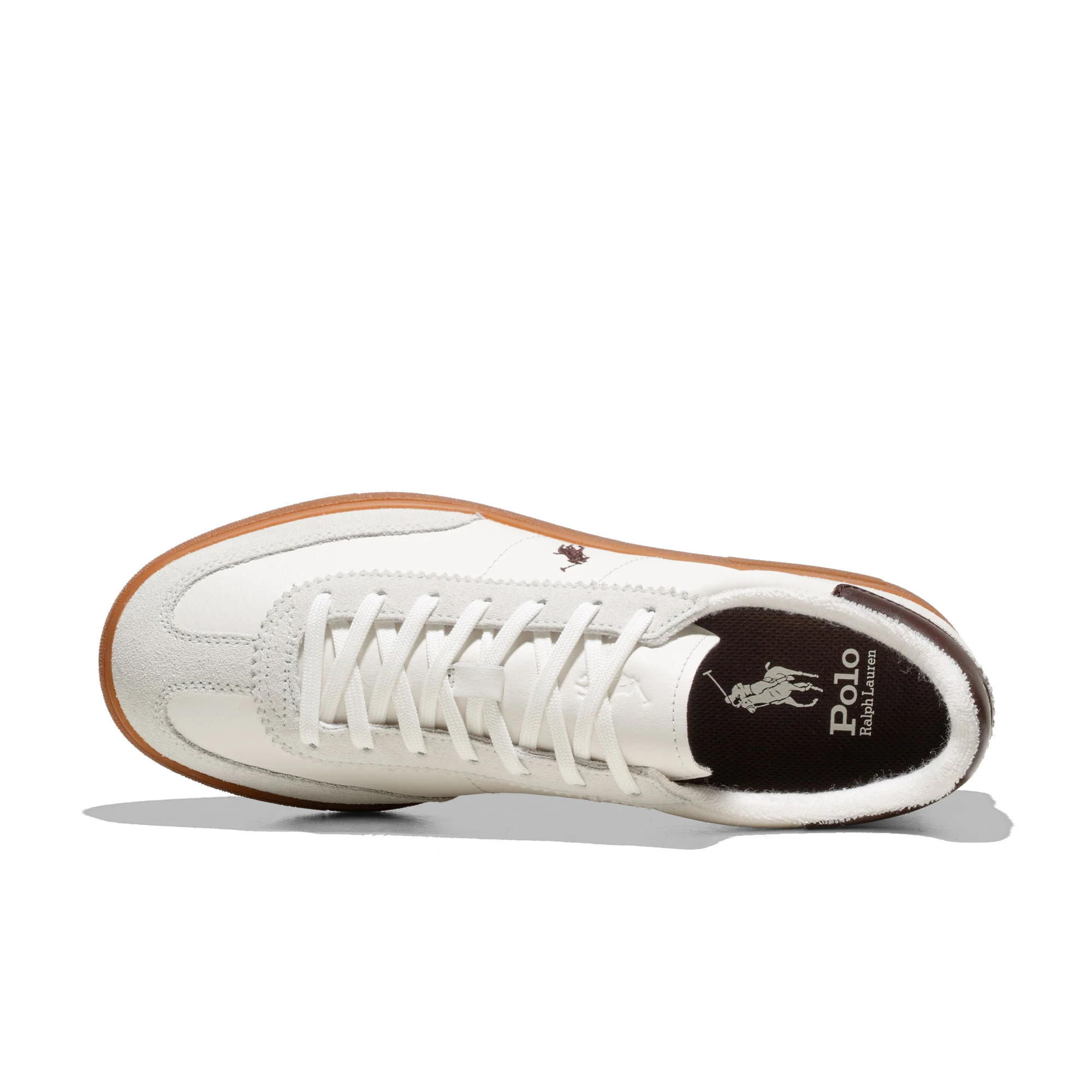 Polo Ralph Lauren Bedford Off White/Dark Brown - Image 5