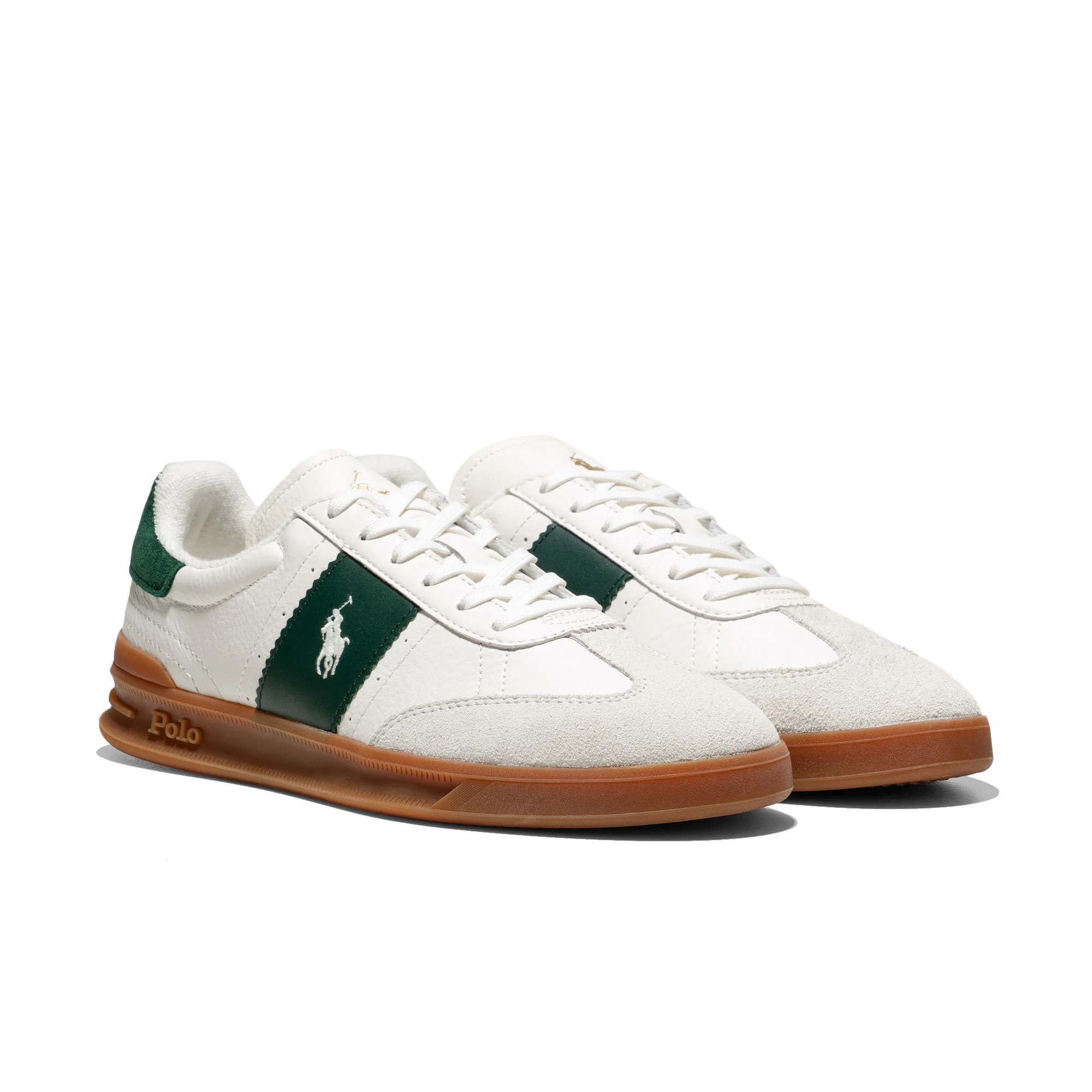 Polo Ralph Lauren Heritage Aera PP Off White/Forest - Image 2