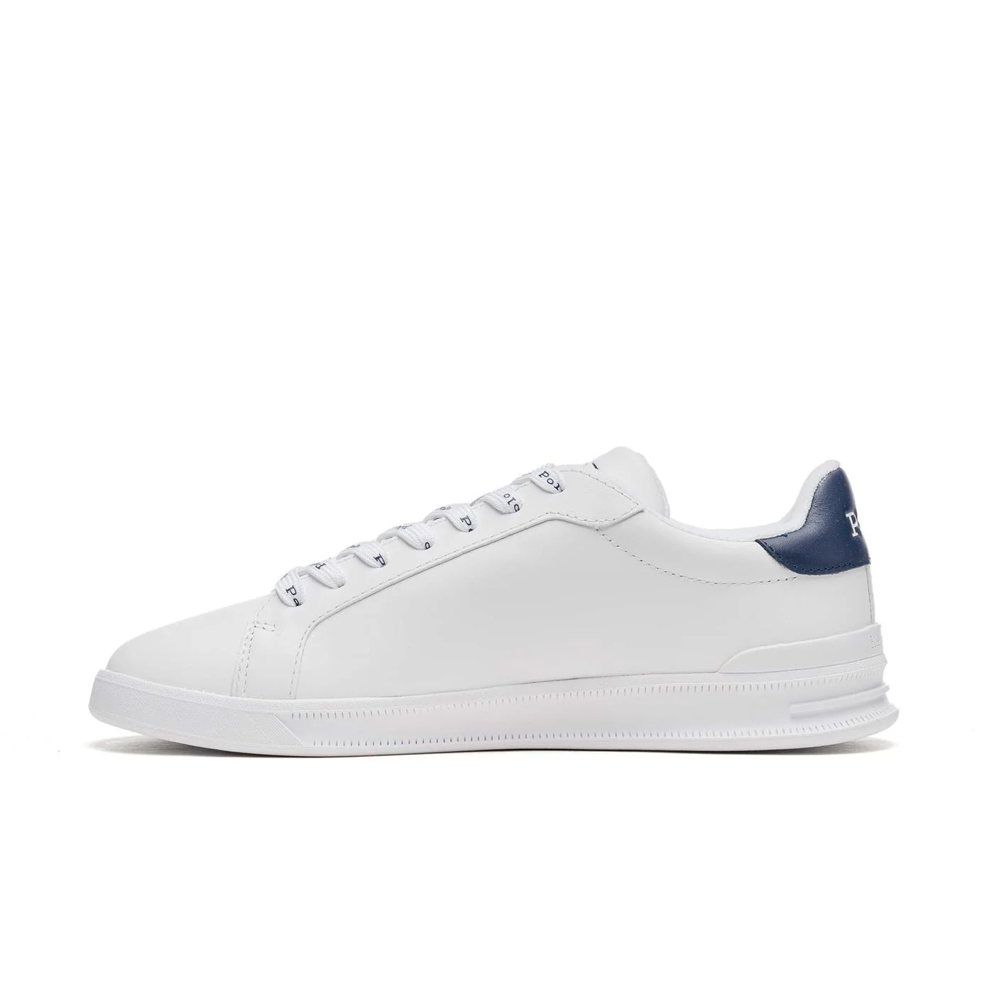 Polo Ralph Lauren Heritage Court II Leather White/Npt Navy - Image 2