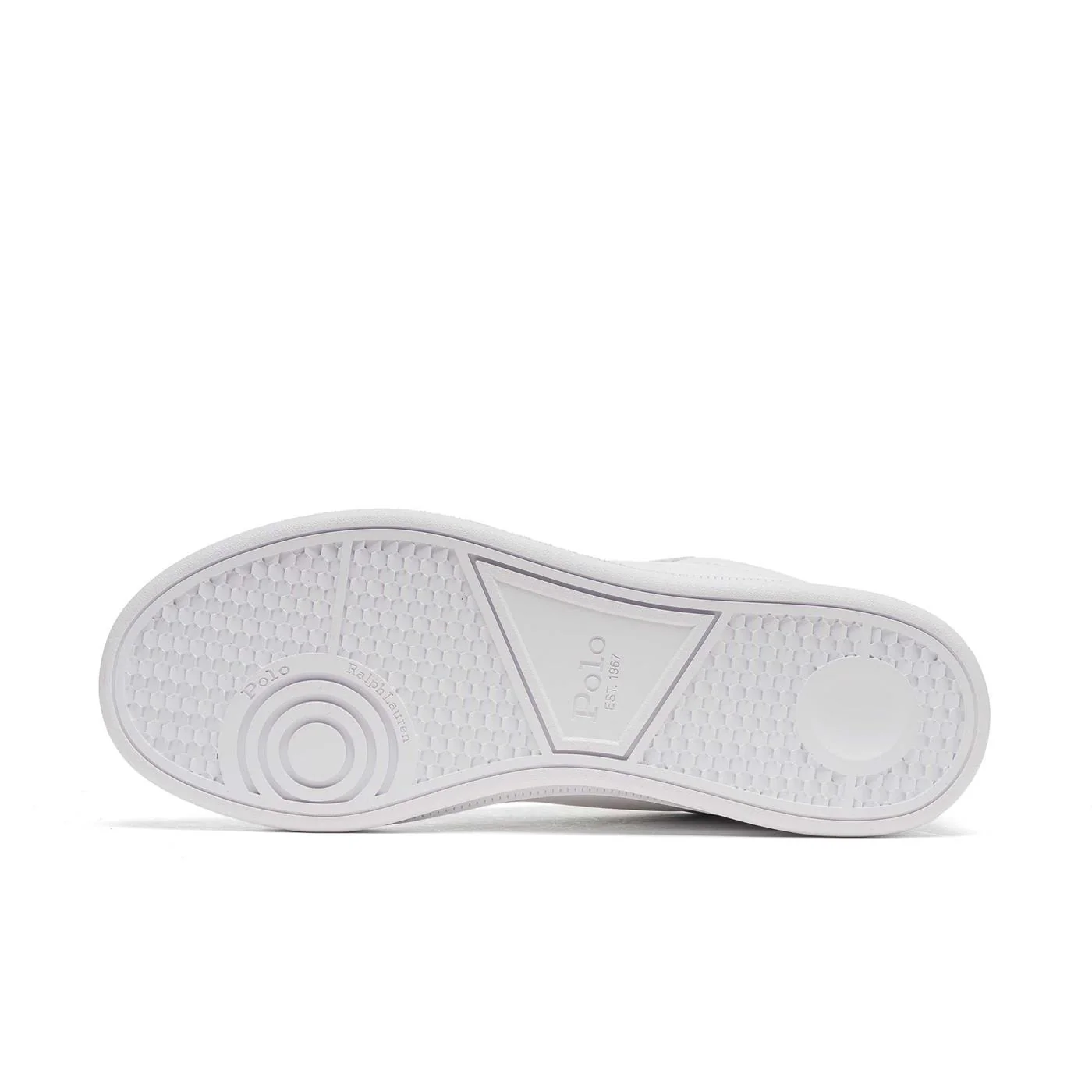 Polo Ralph Lauren Heritage Court II Leather White/Npt Navy - Image 6