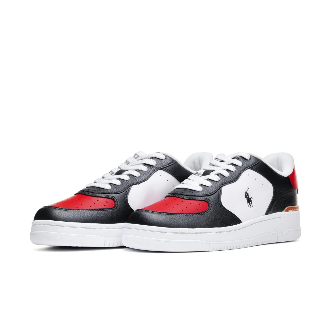 Polo Ralph Lauren Masters Court Black/White/Red - Image 3