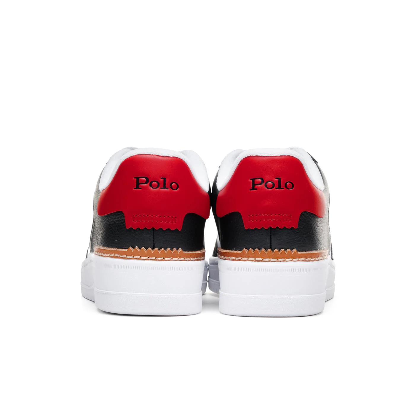 Polo Ralph Lauren Masters Court Black/White/Red - Image 4