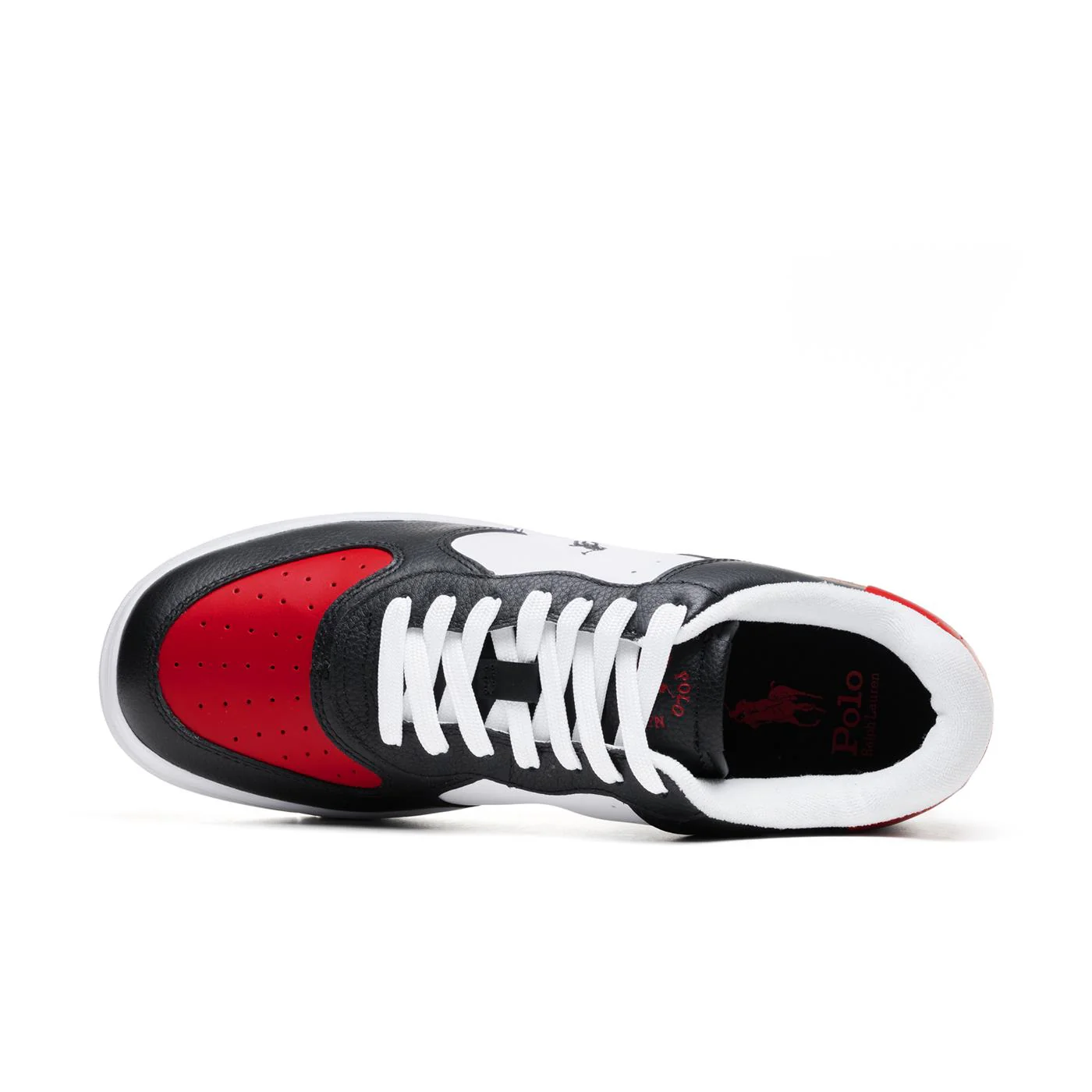 Polo Ralph Lauren Masters Court Black/White/Red - Image 5