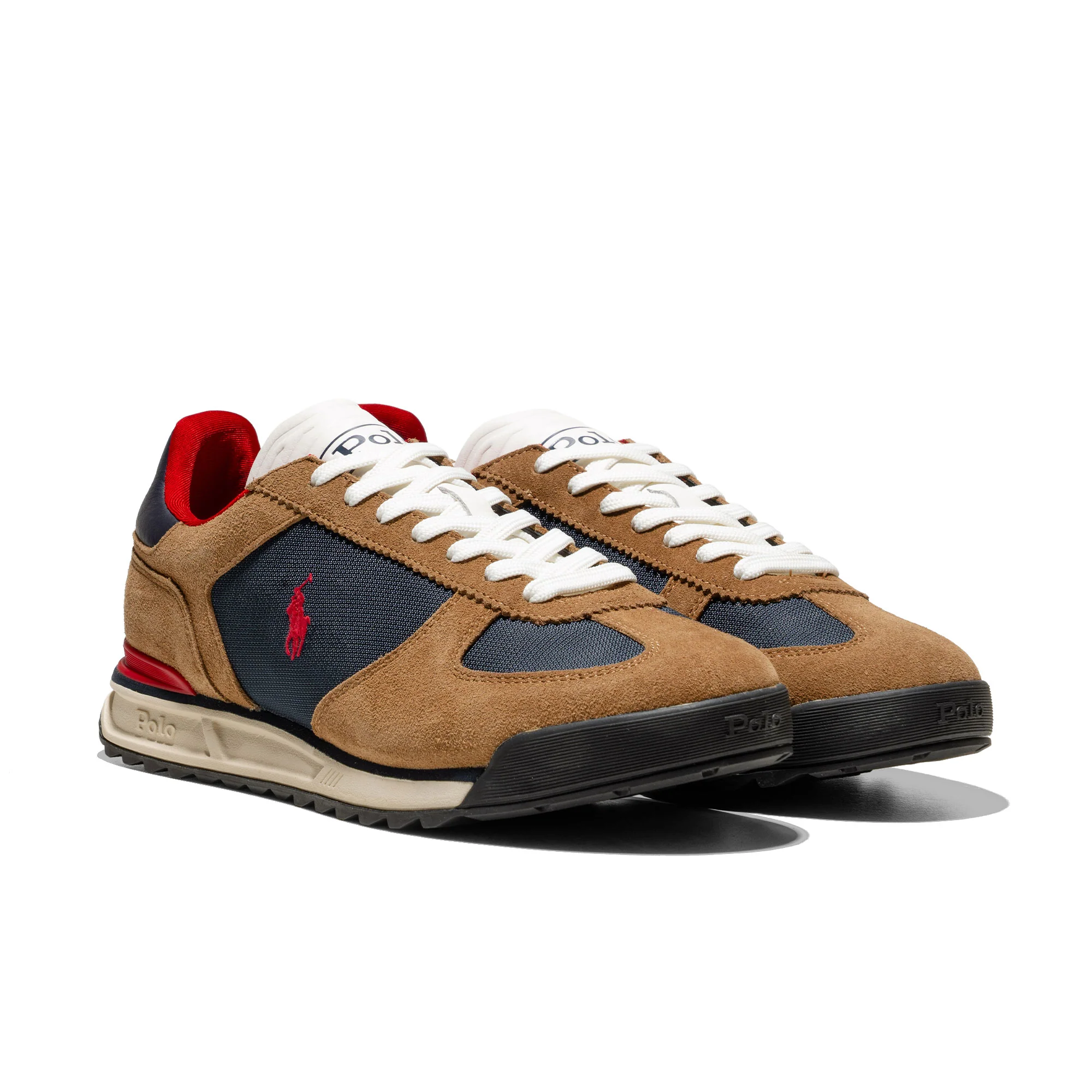 Polo Ralph Lauren Varick Desert Tan/Navy/Red - Image 2