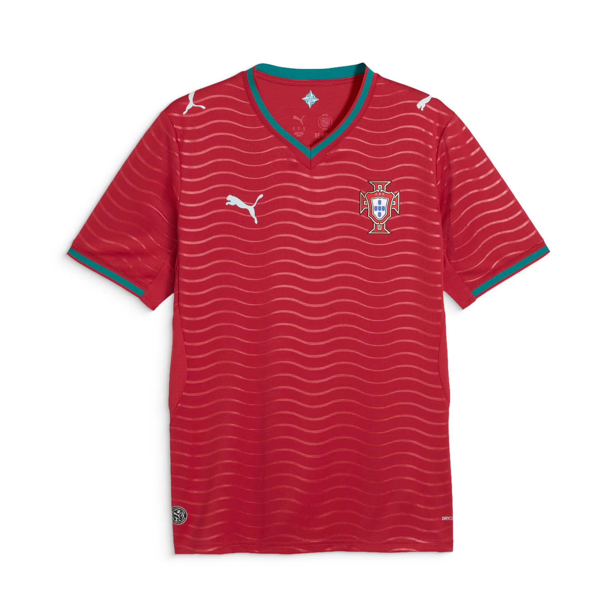 Puma FPF Home Jersey Replica Club Red/Green Lagoon - Image 4