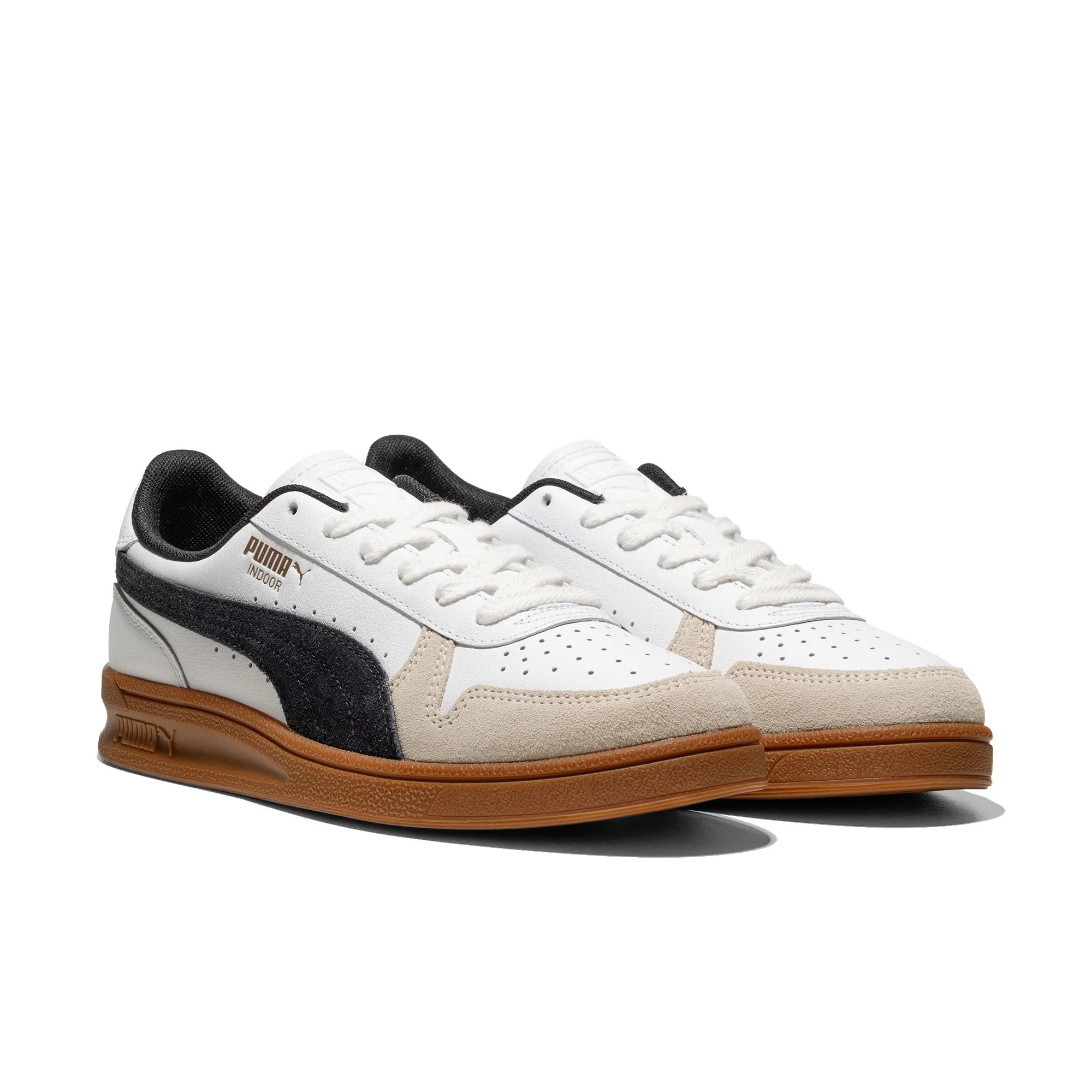 Puma Indoor Puma White/Puma Black-Gum - Image 2