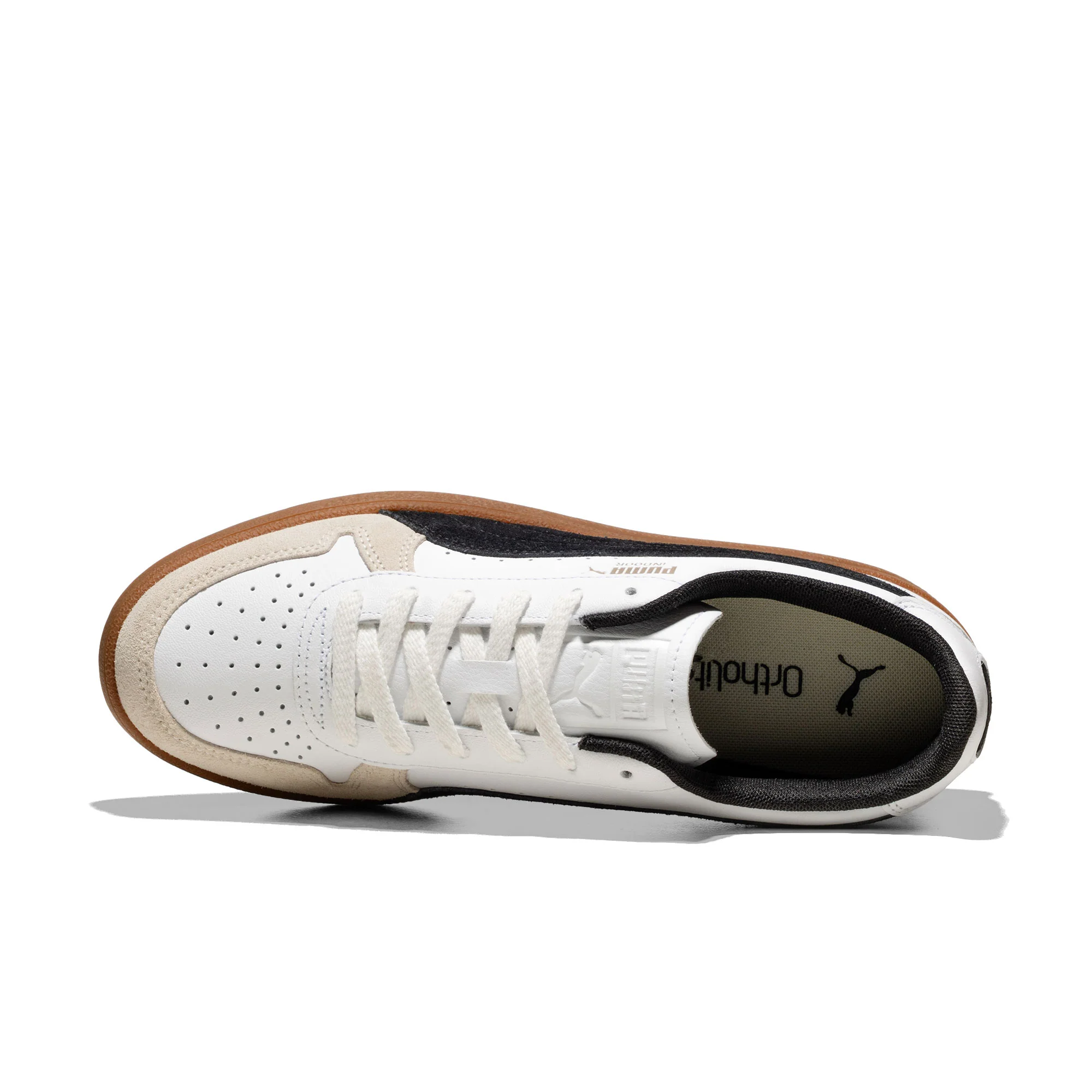 Puma Indoor Puma White/Puma Black-Gum - Image 5