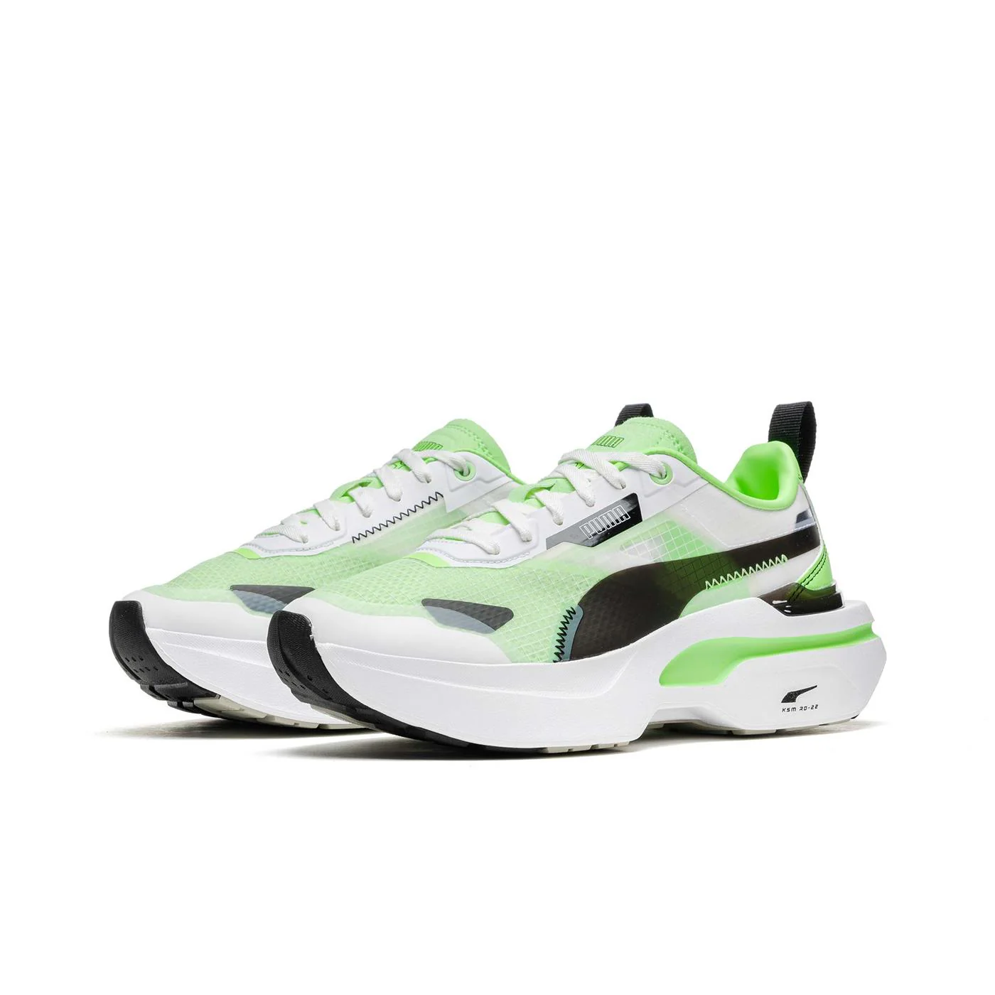 Puma Kosmo Rider Wns Puma White/Fizzy Yellow - Image 3