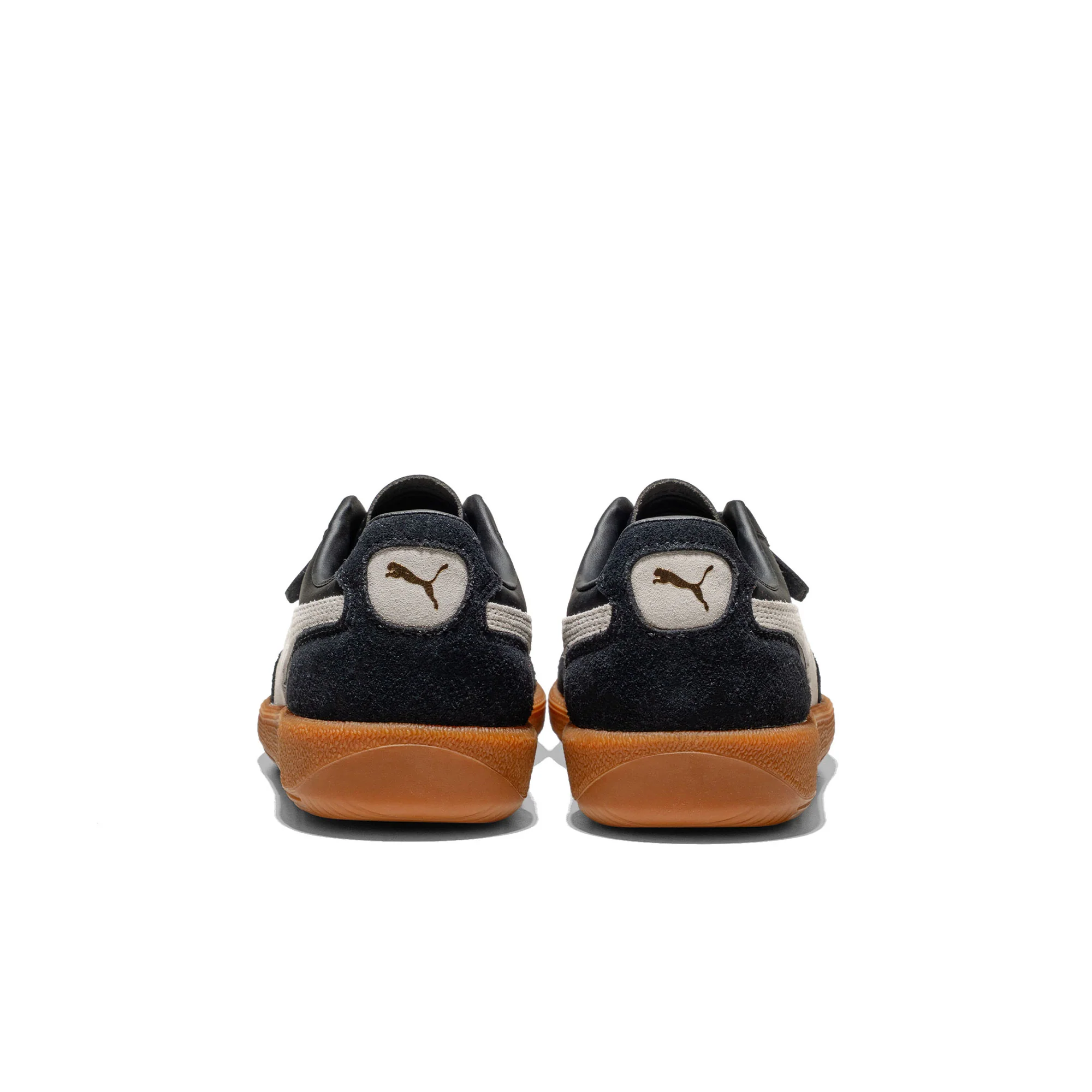 Puma Palermo Leather Jr Puma Black/Feather Gray-Gum - Image 4