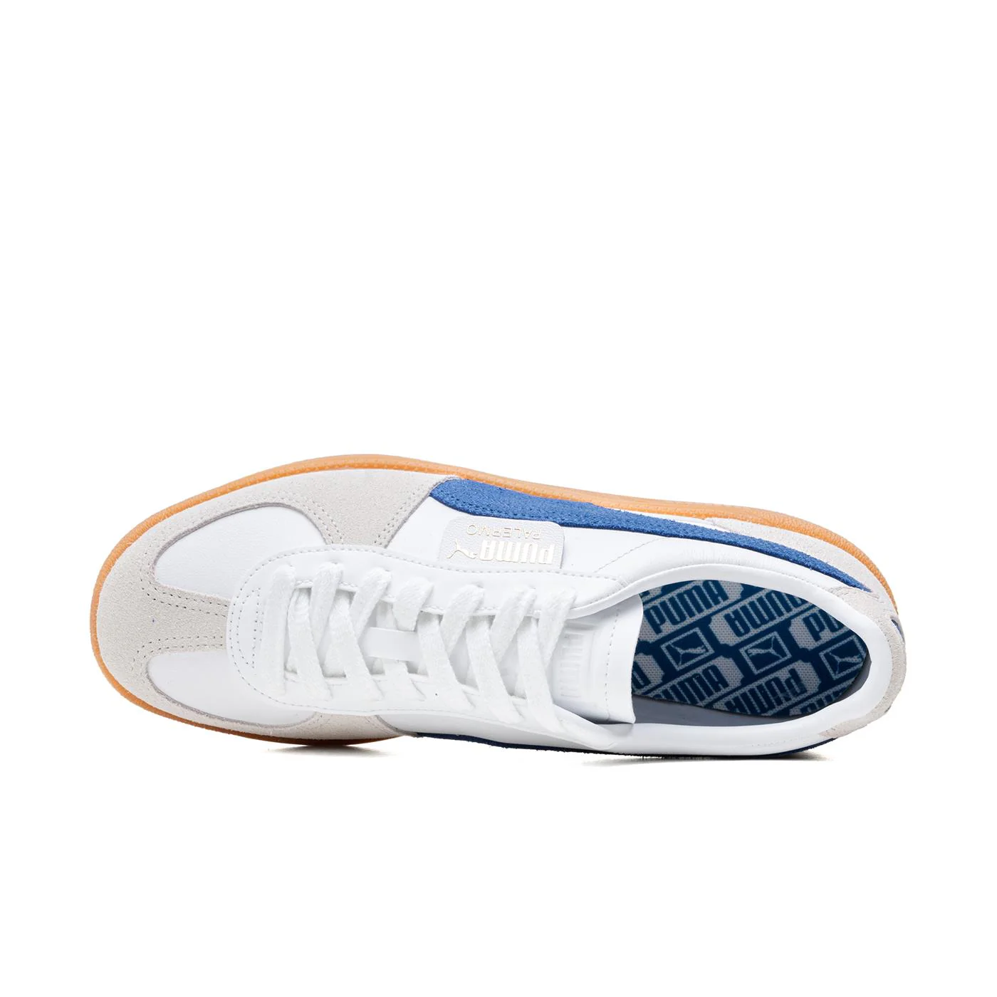 Puma Palermo Leather Puma White/Vapor Gray-Clyde - Image 5