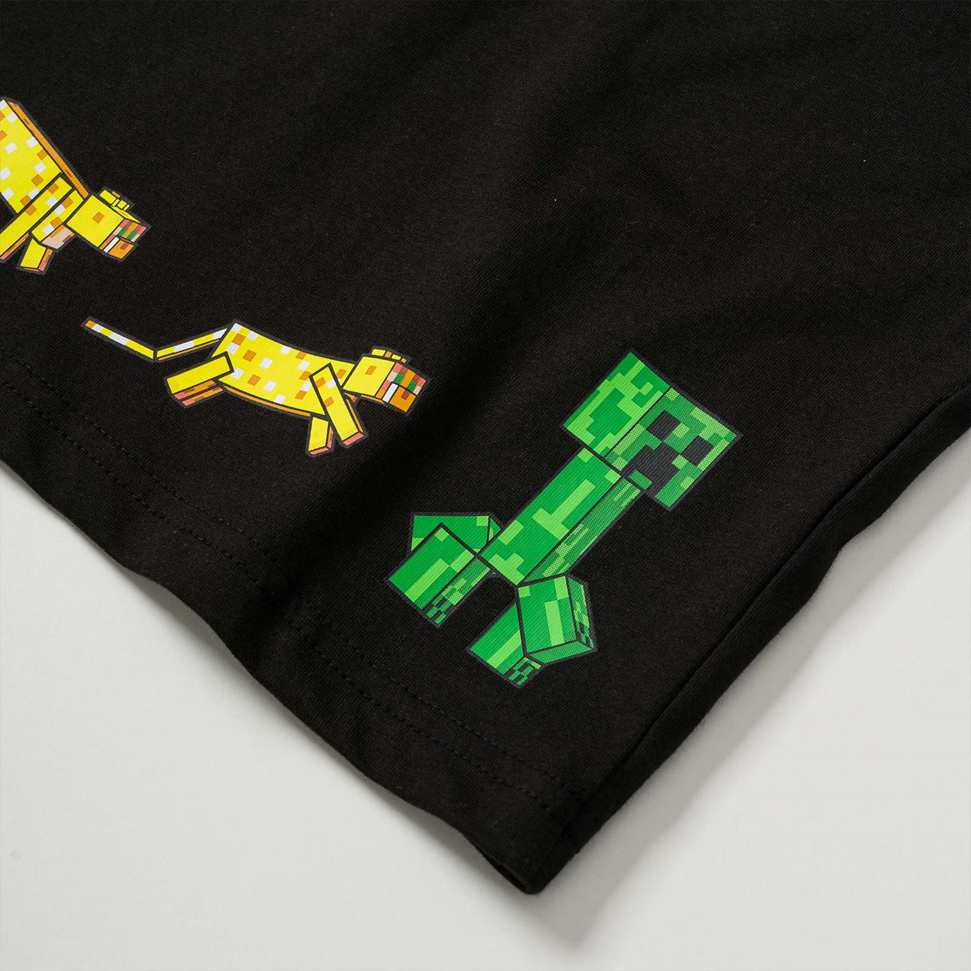 Puma x Minecraft Graphic Tee Puma Black - Image 5