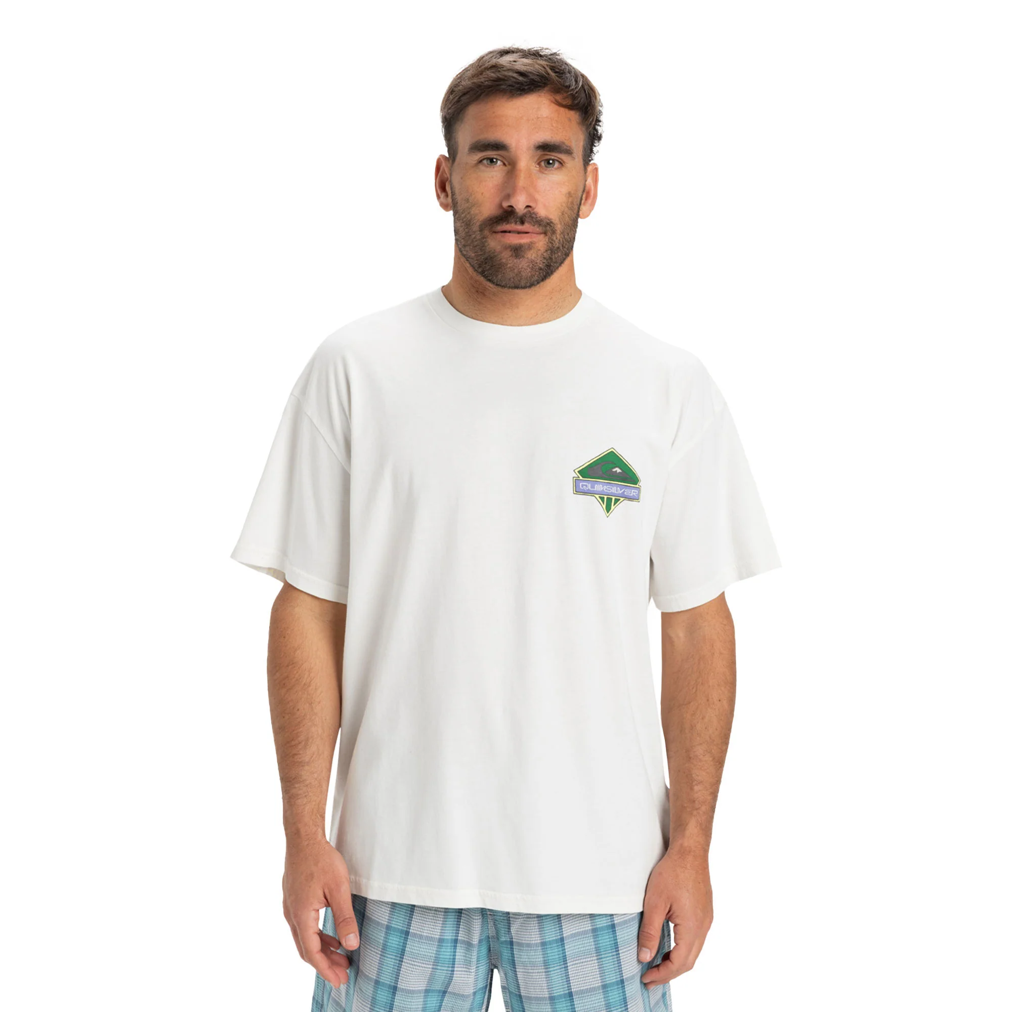 Quiksilver Crystal Jet SS Tee Snow White - Image 2
