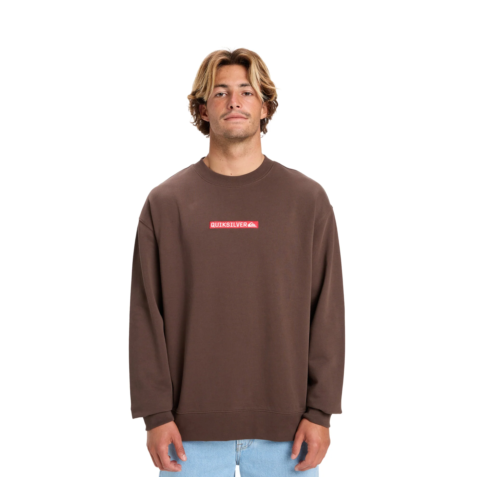 Quiksilver DNA Crew Chocolate Brown