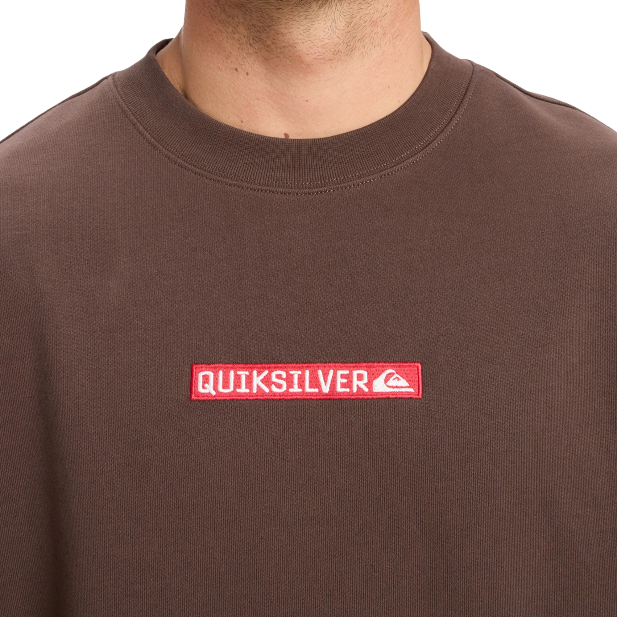 Quiksilver DNA Crew Chocolate Brown - Image 2