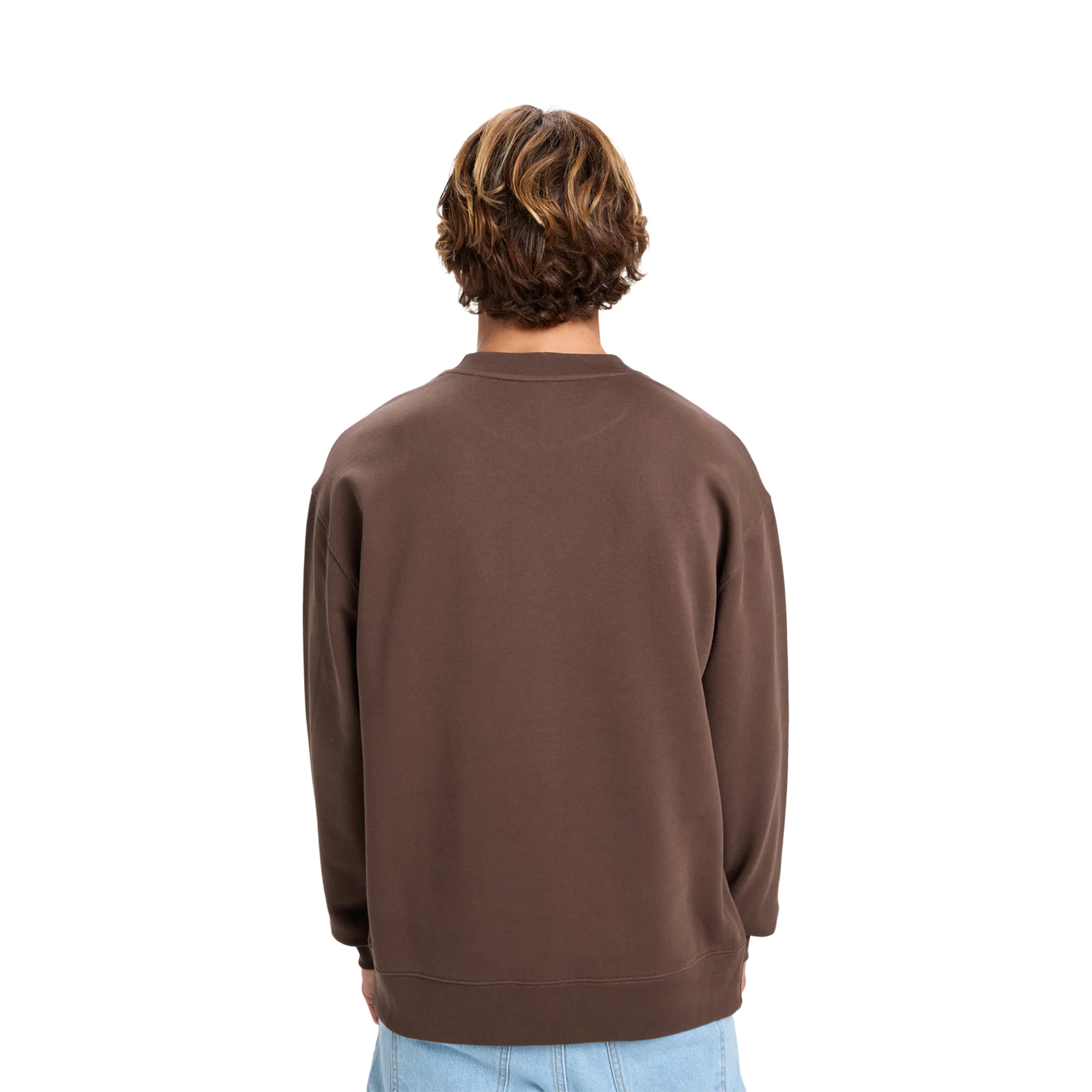 Quiksilver DNA Crew Chocolate Brown - Image 3