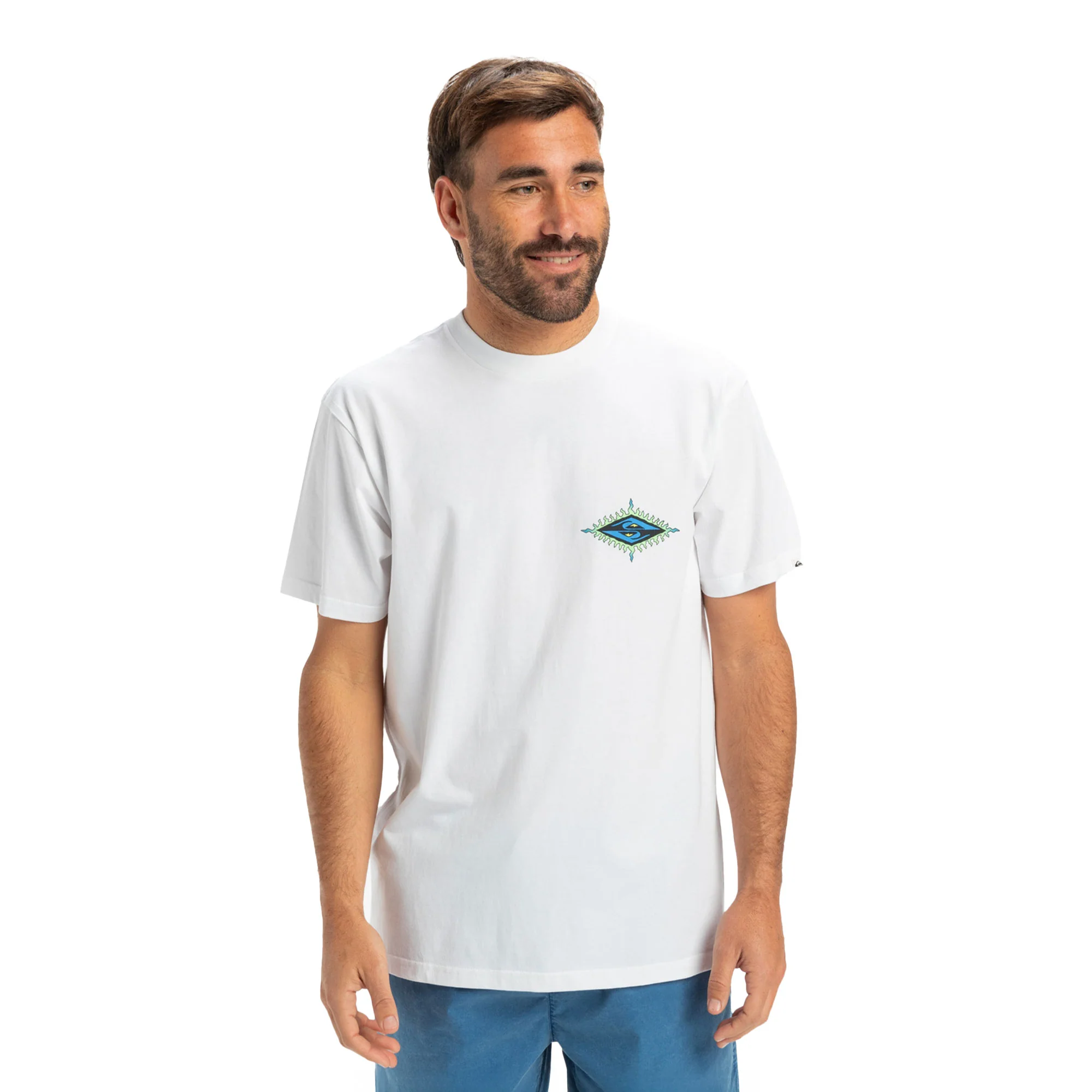 Quiksilver Ev Beach Blast SS Tee White - Image 2