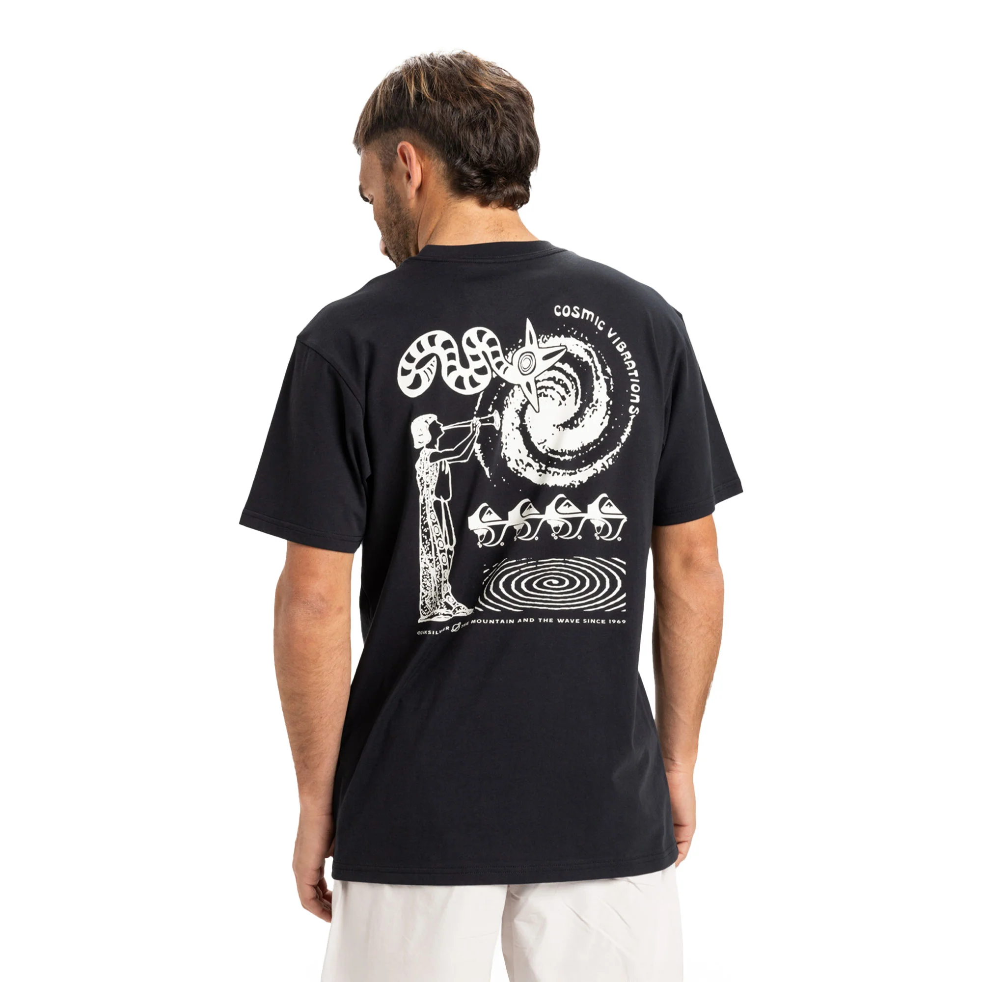 Quiksilver Ev Cosmic Vibrations SS Tee Black
