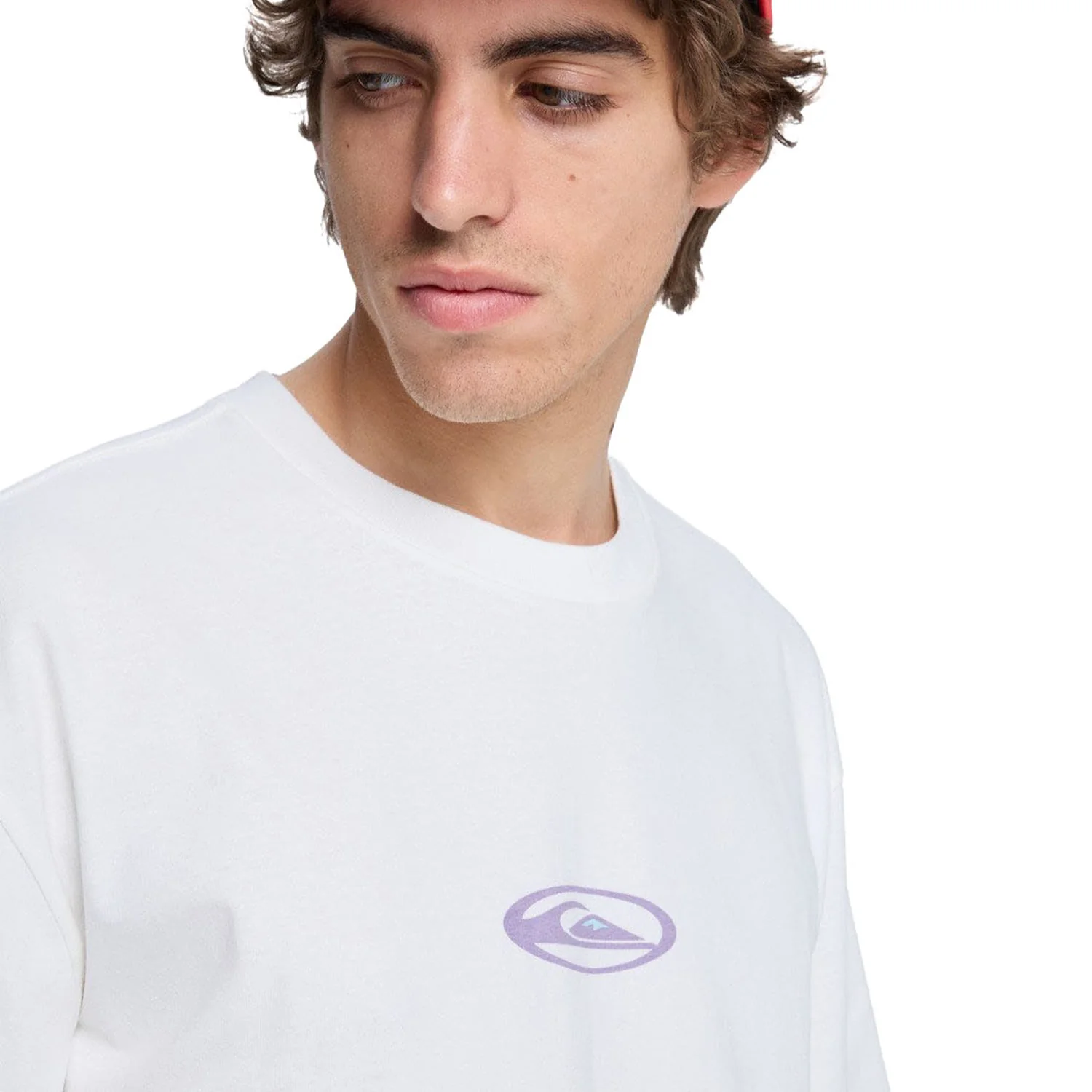 Quiksilver Flowers Surfing SS Tee Snow White - Image 3