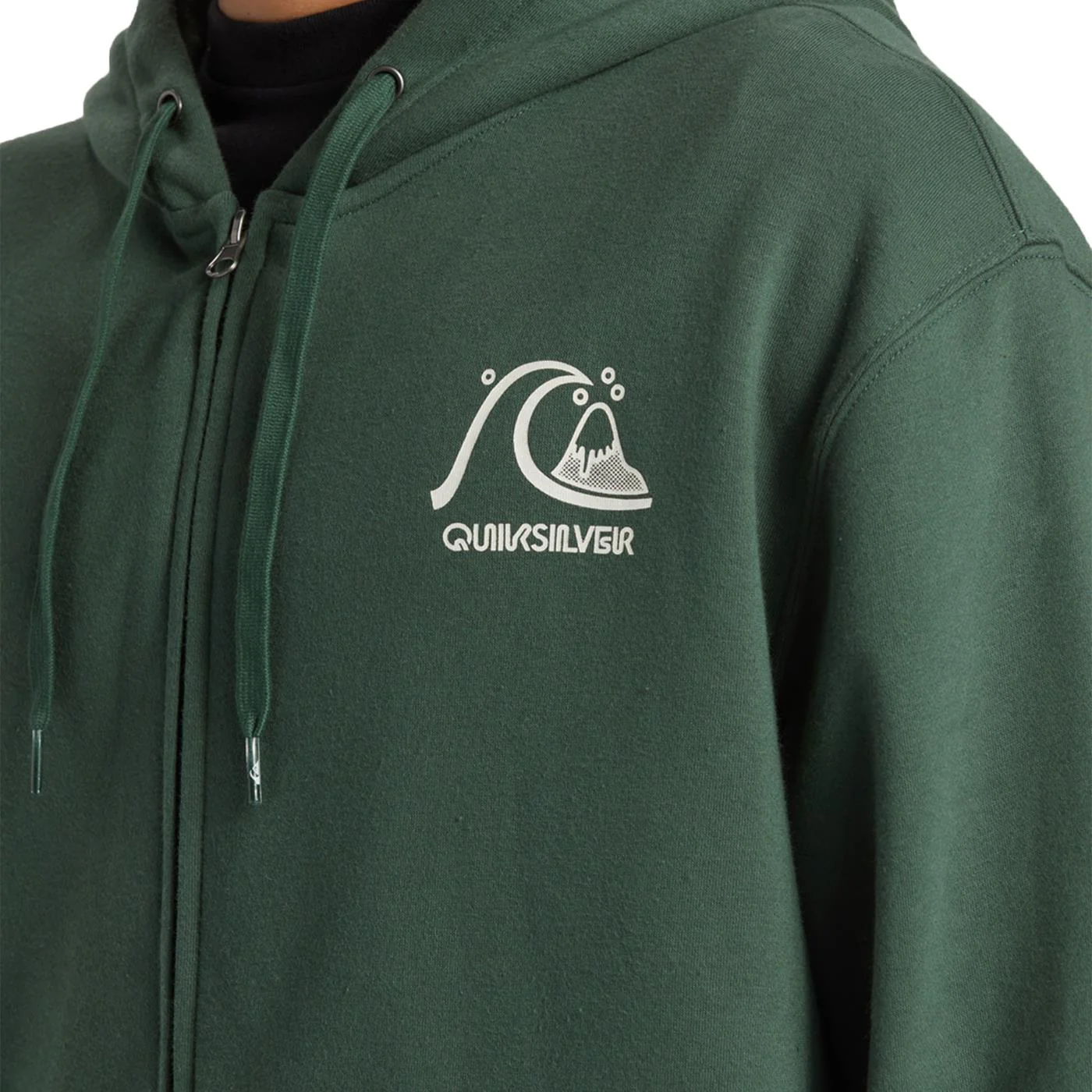 Quiksilver Graphic Zip Hoodie Forest - Image 3