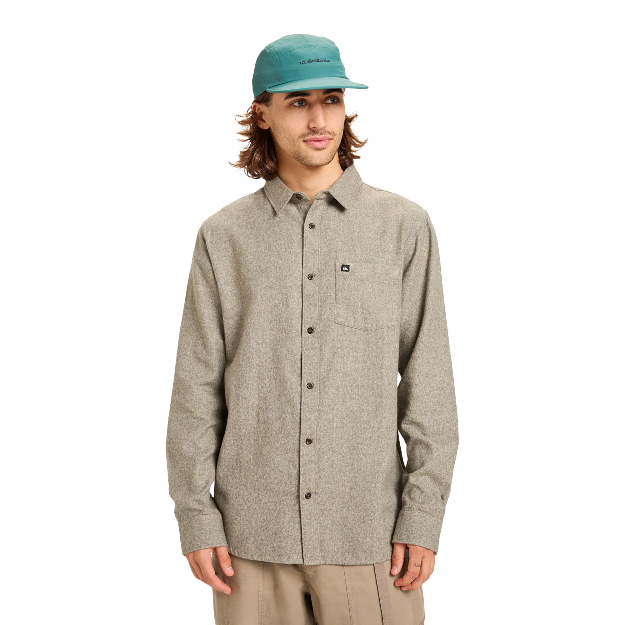 Quiksilver Motherfly Heather Shirt Grape Leaf