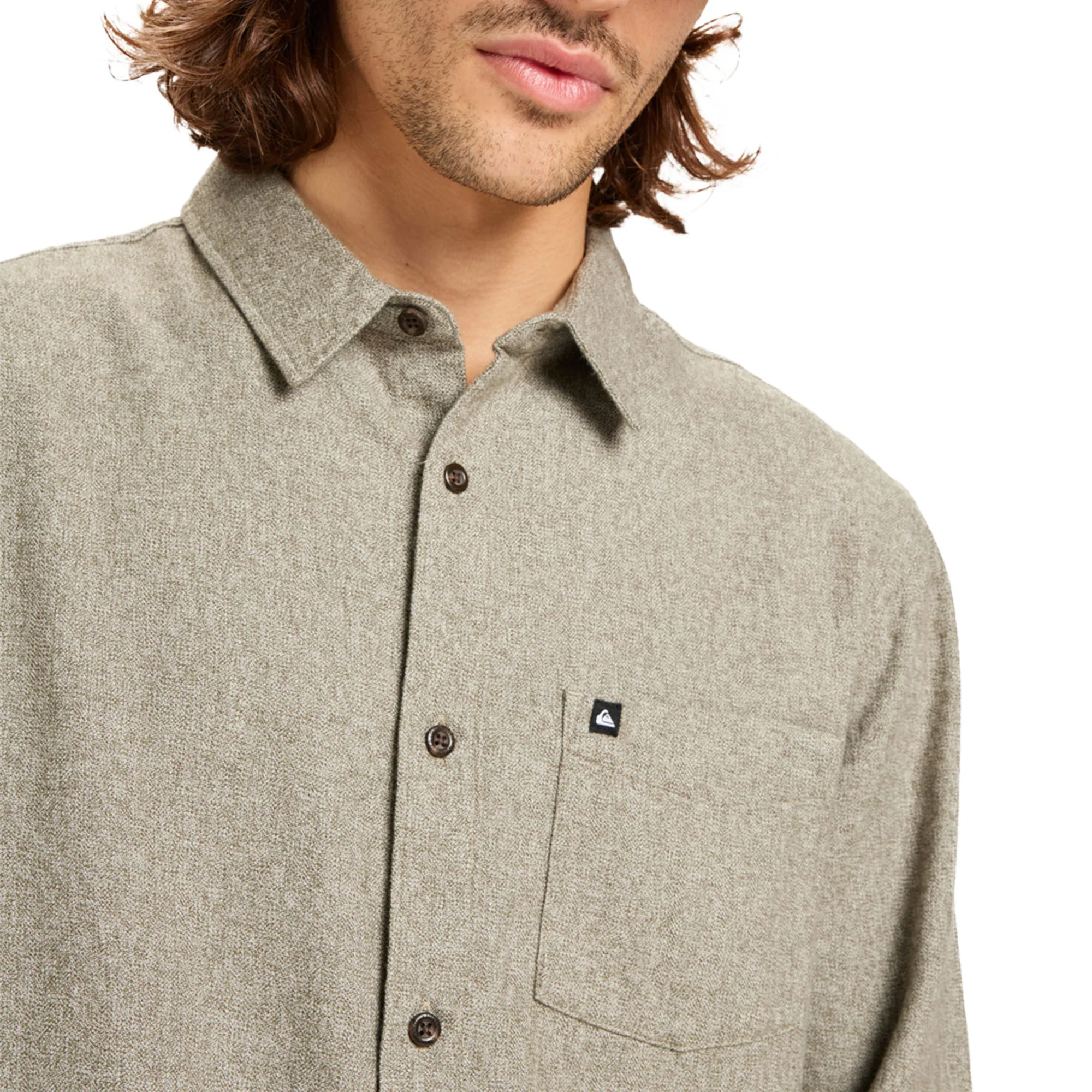 Quiksilver Motherfly Heather Shirt Grape Leaf - Image 4